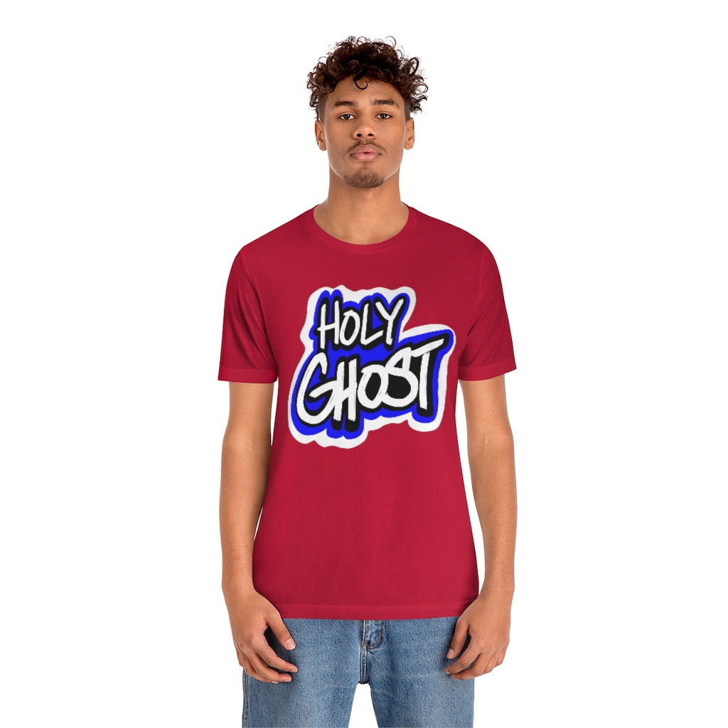 Holy Ghost Blue Logo One God T-shirt