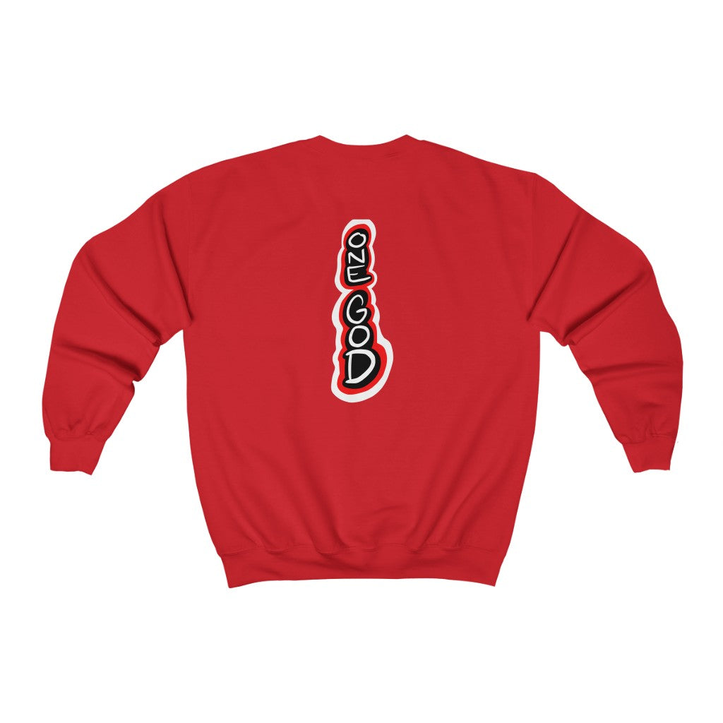 Holy Ghost Red Logo One God Sweatshirt