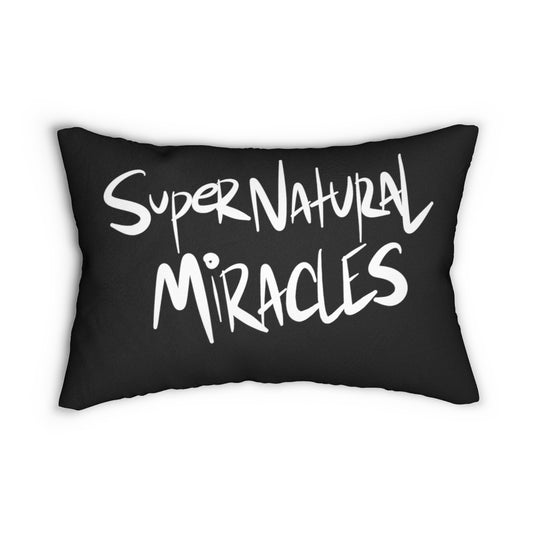 Supernatural Miracles One God the Brand Lumbar Pillow