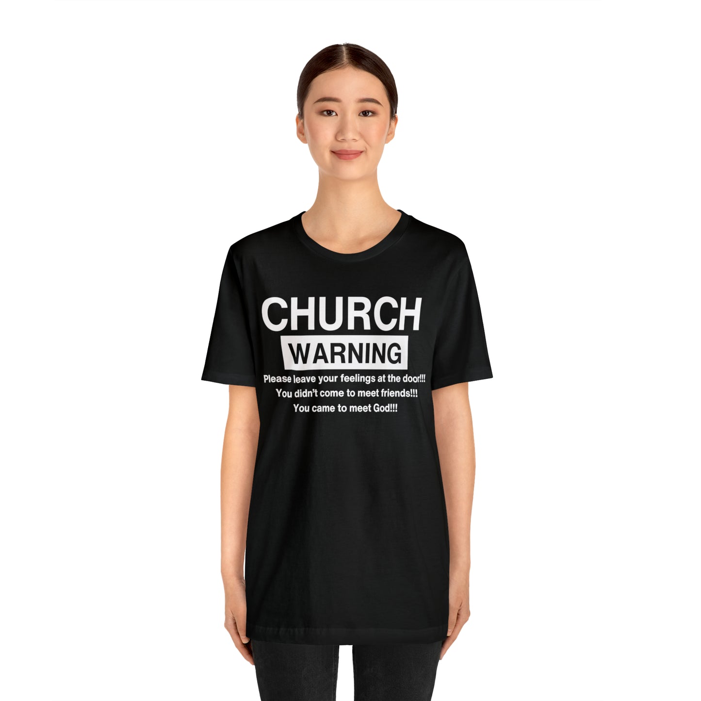 Church Warning One God The Brand T-Shirt