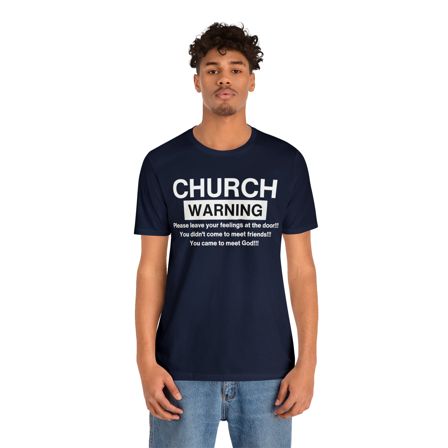 Church Warning One God The Brand T-Shirt