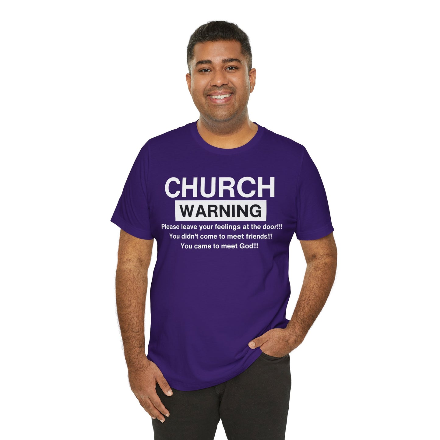 Church Warning One God The Brand T-Shirt