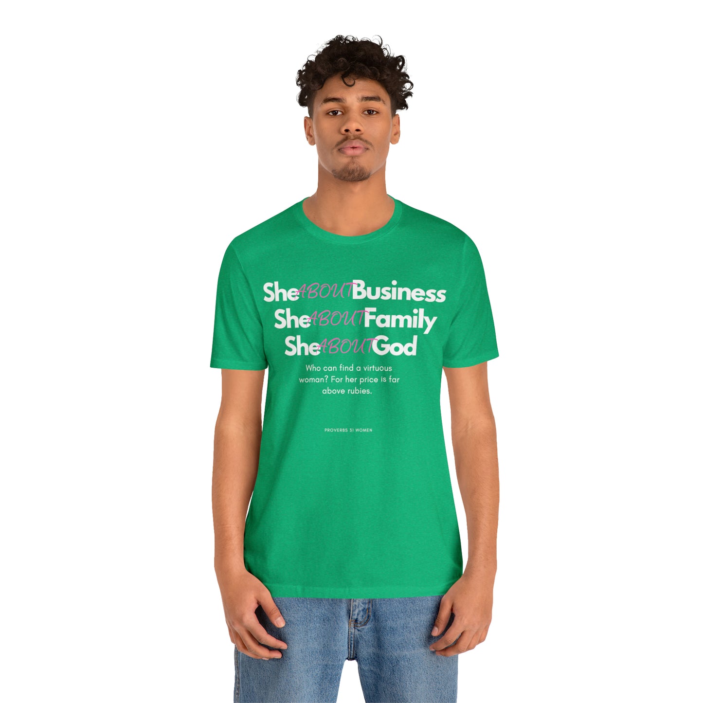 She about business One God The Brand T-Shirt