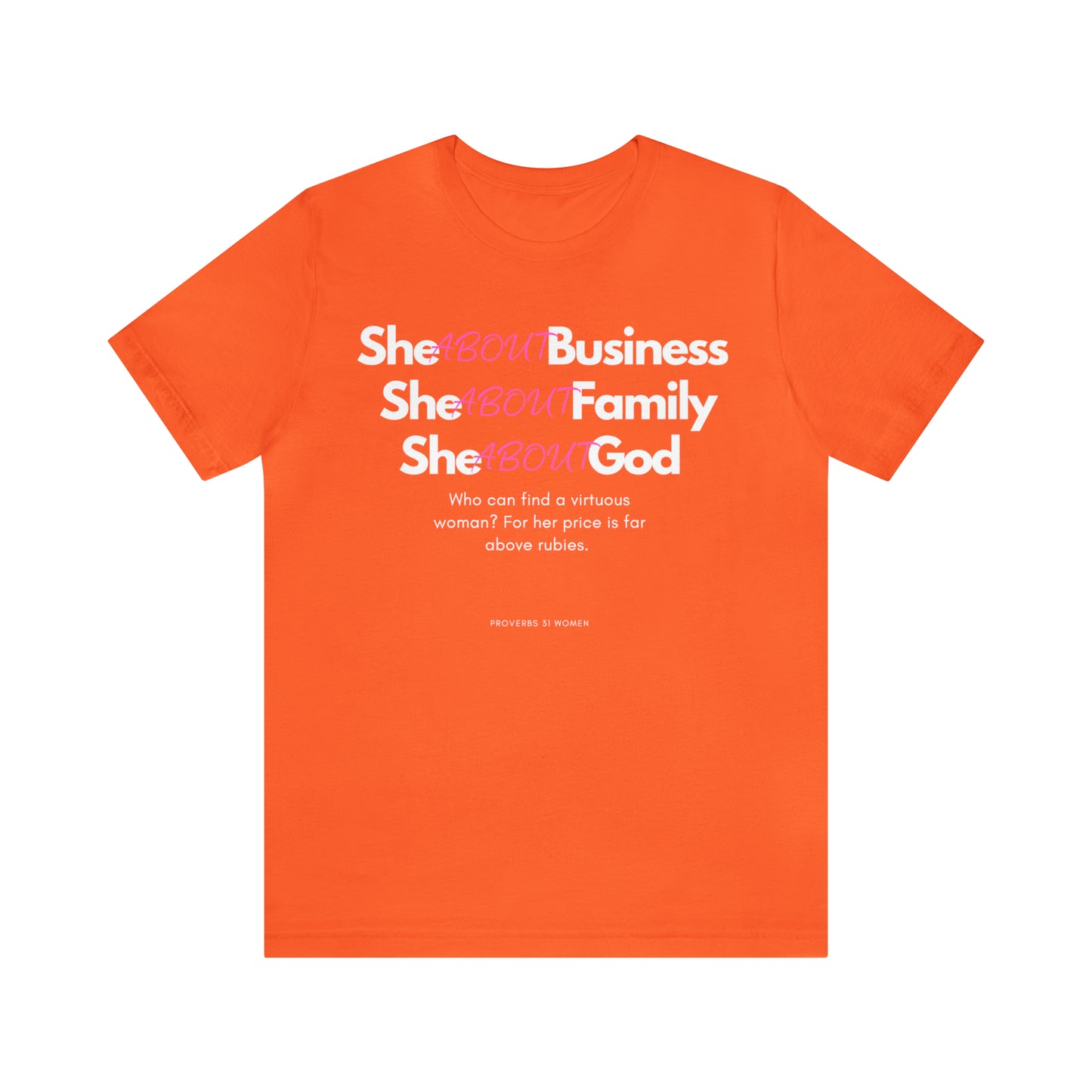 She about business One God The Brand T-Shirt