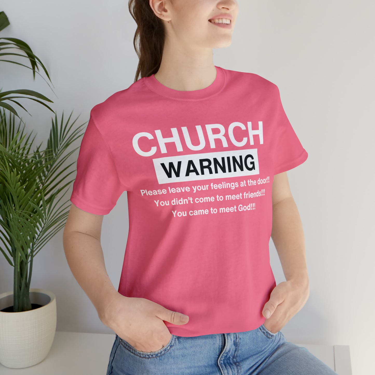 Church Warning One God The Brand T-Shirt