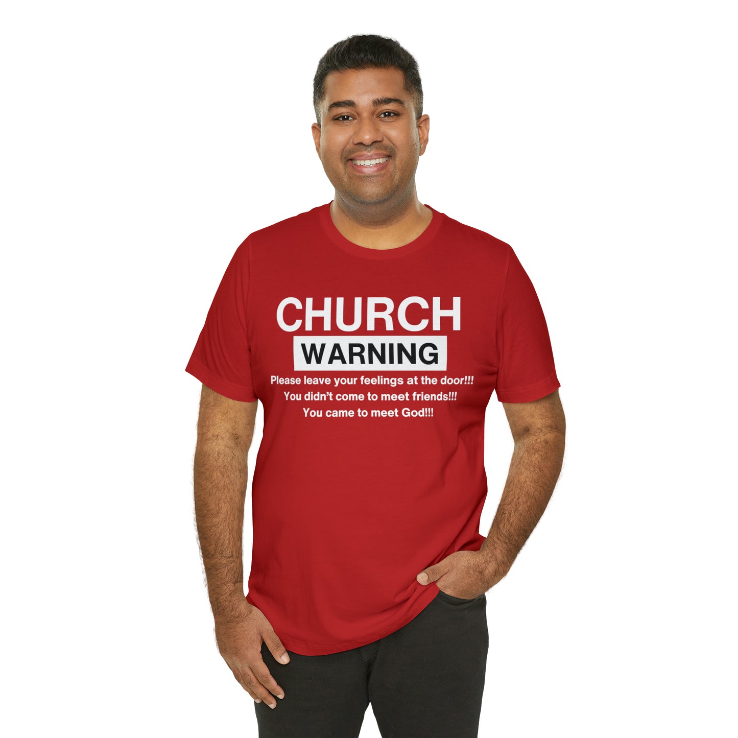 Church Warning One God The Brand T-Shirt