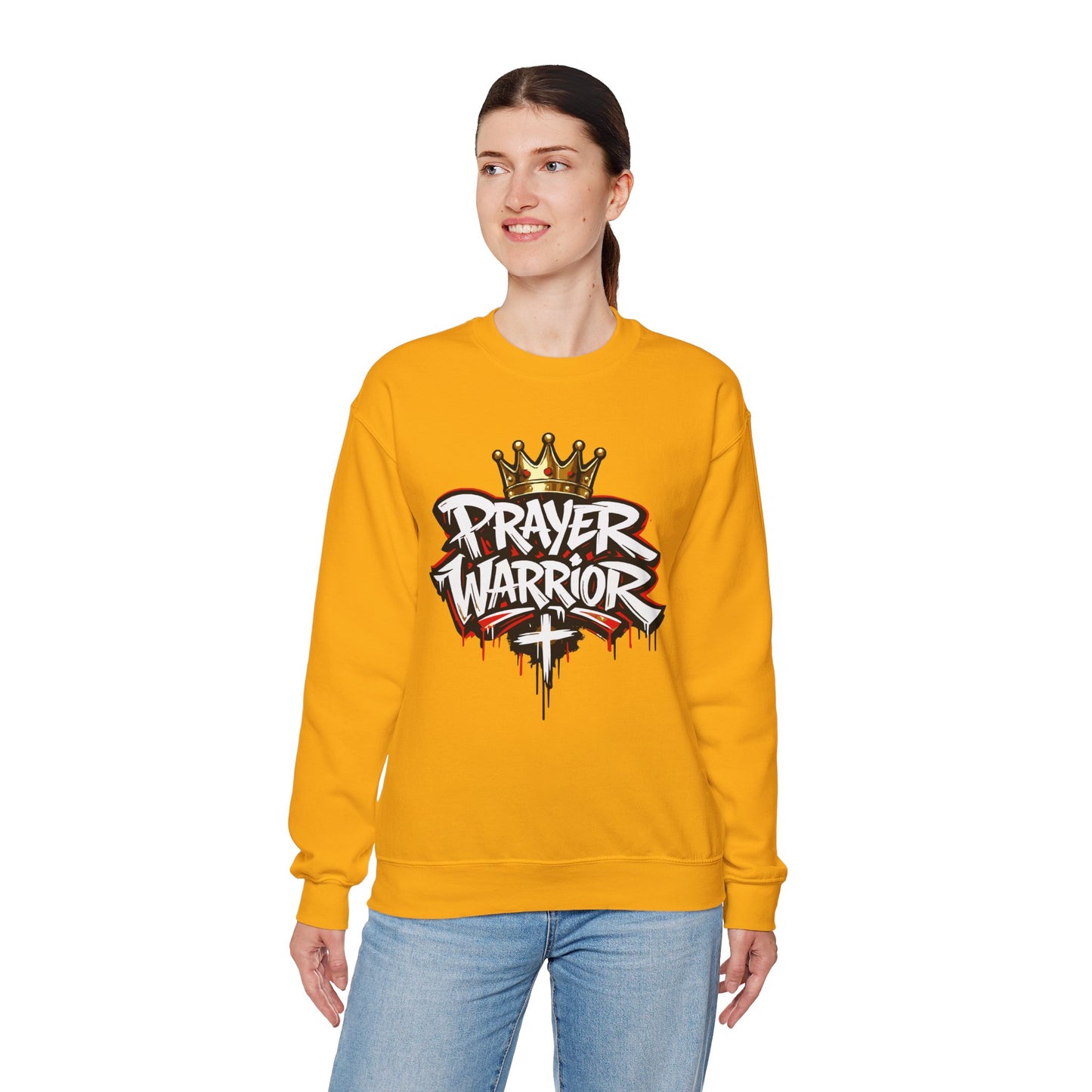 Prayer Warrior One God the Brand Sweatshirt