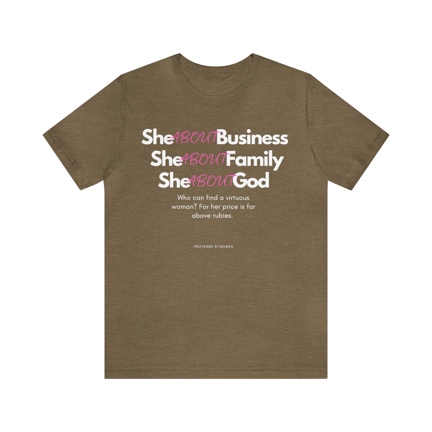 She about business One God The Brand T-Shirt