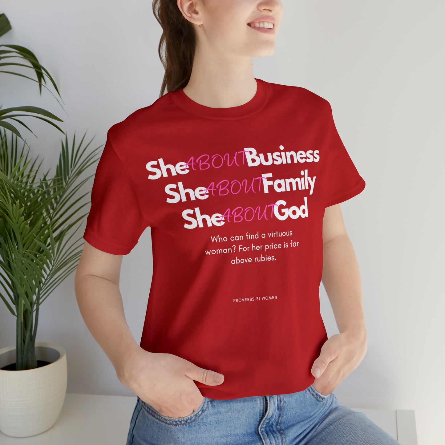 She about business One God The Brand T-Shirt