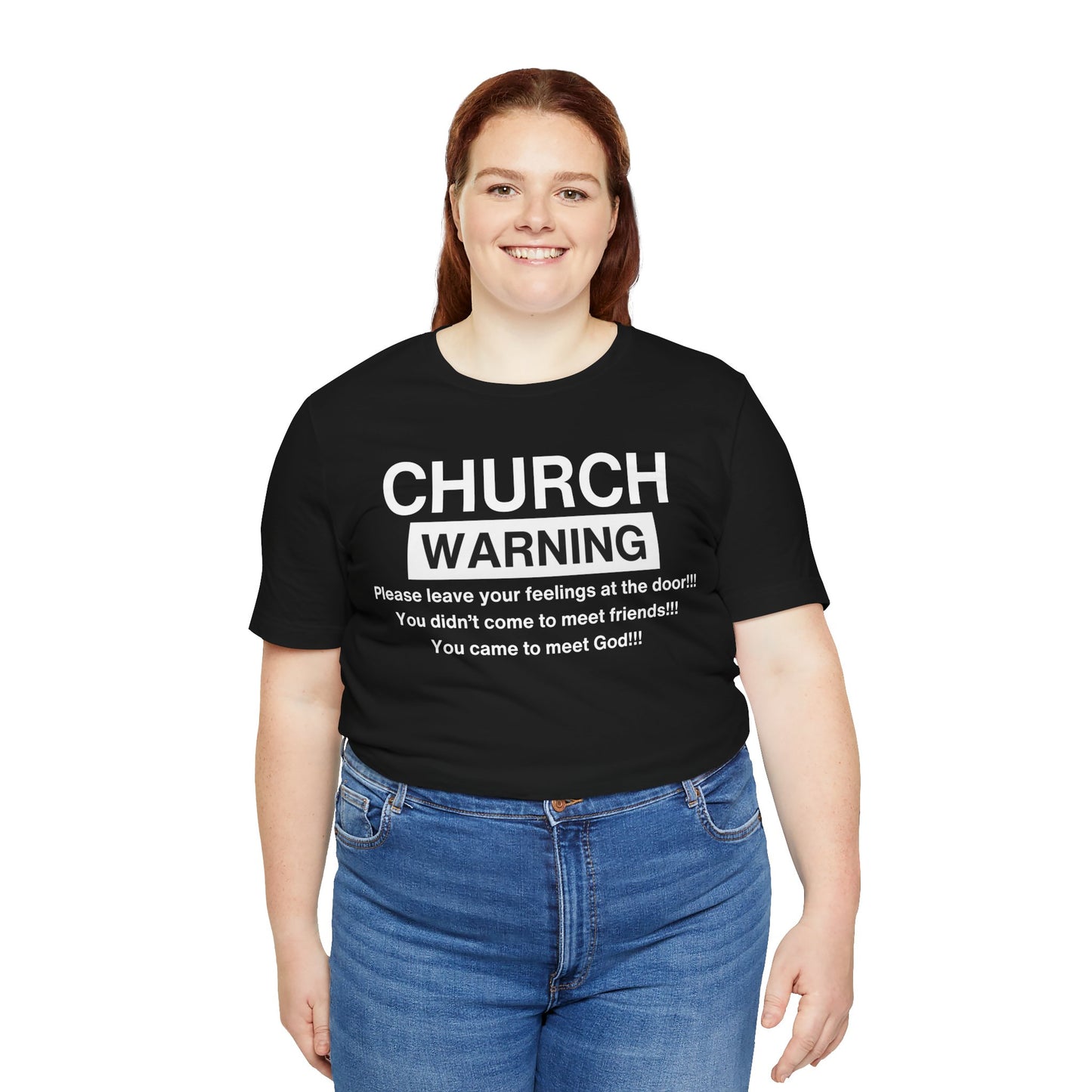 Church Warning One God The Brand T-Shirt