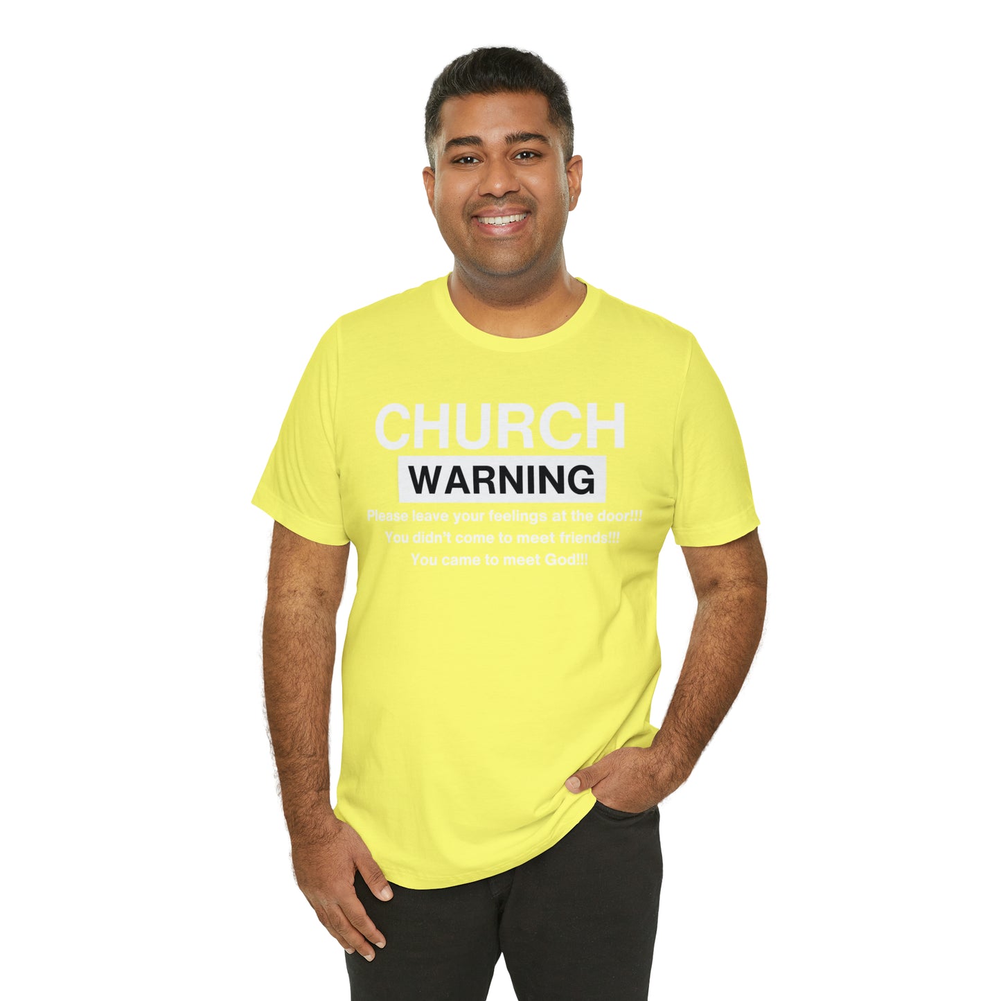 Church Warning One God The Brand T-Shirt