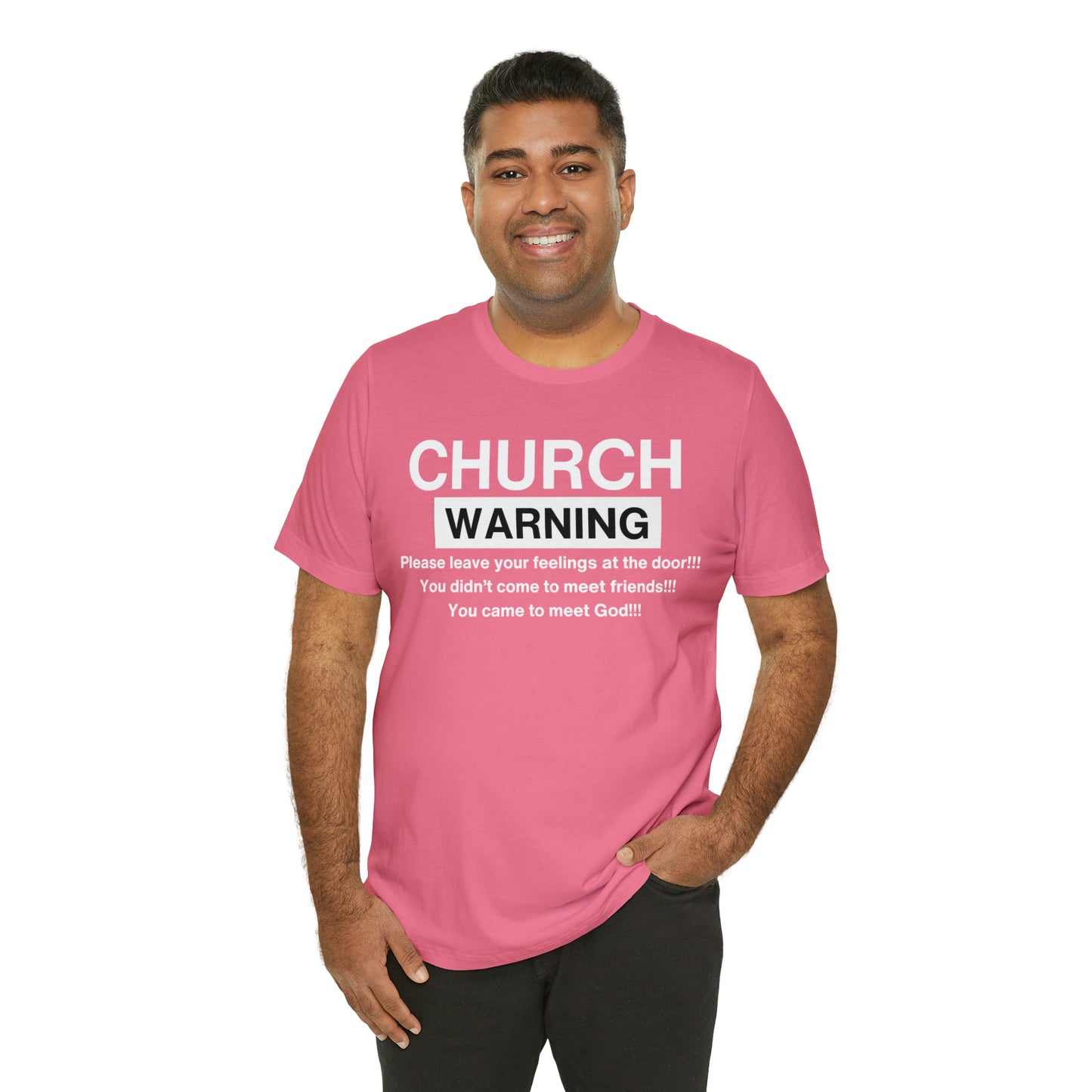 Church Warning One God The Brand T-Shirt