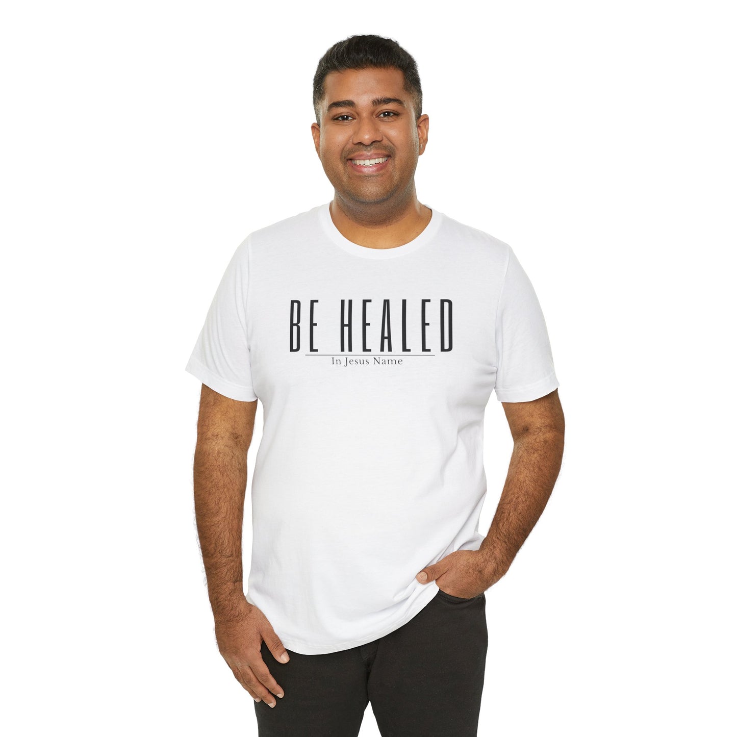Be Healed (White) One God The Brand T-Shirt