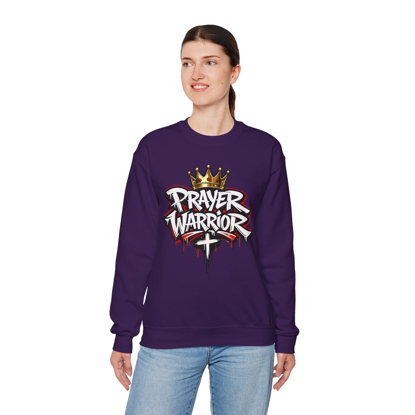 Prayer Warrior One God the Brand Sweatshirt