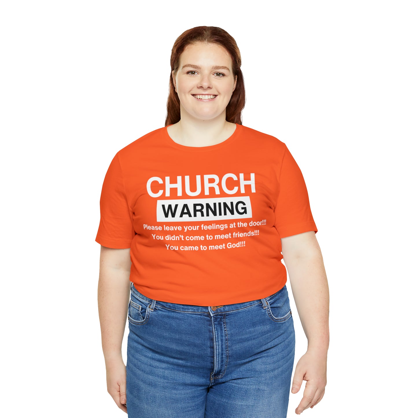 Church Warning One God The Brand T-Shirt