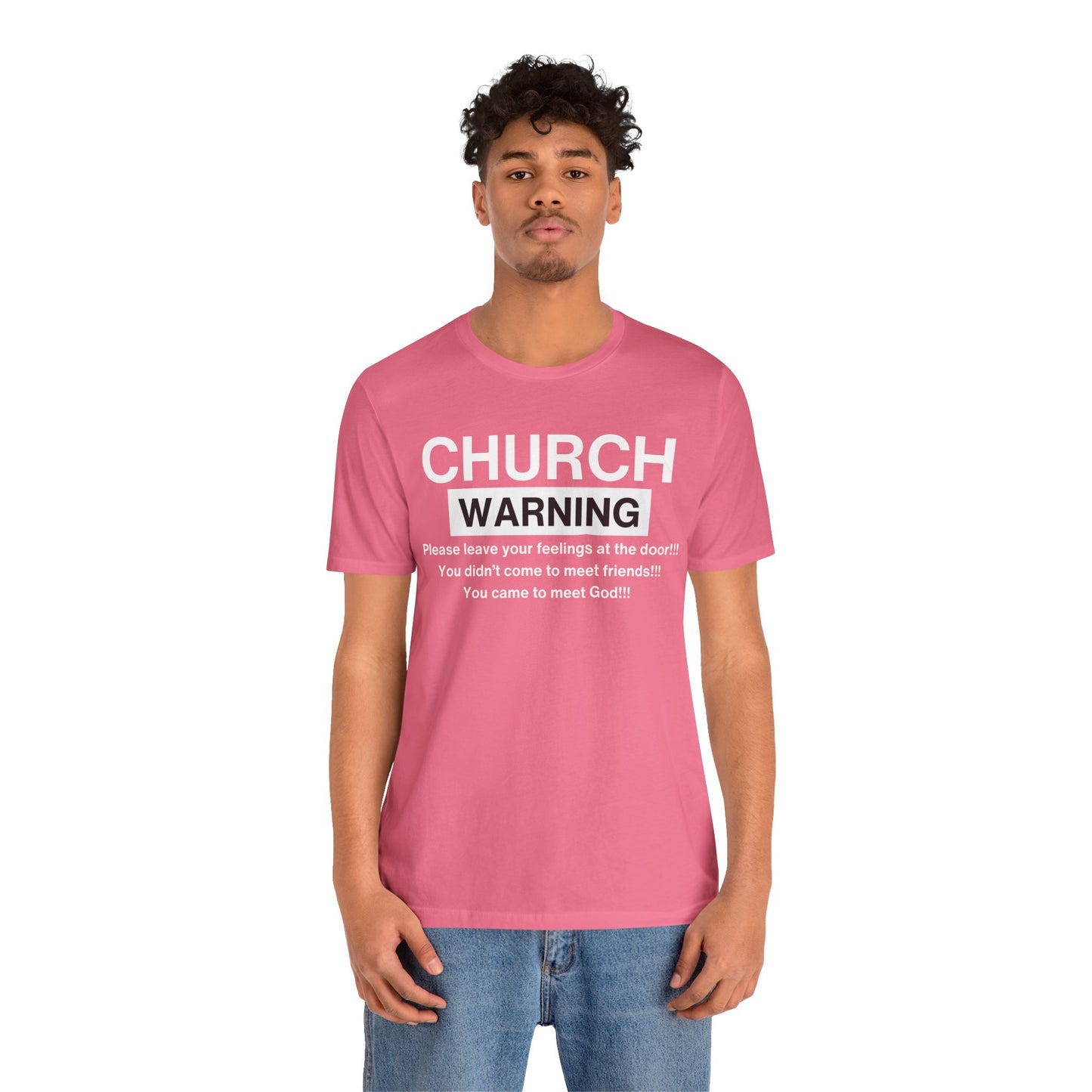 Church Warning One God The Brand T-Shirt