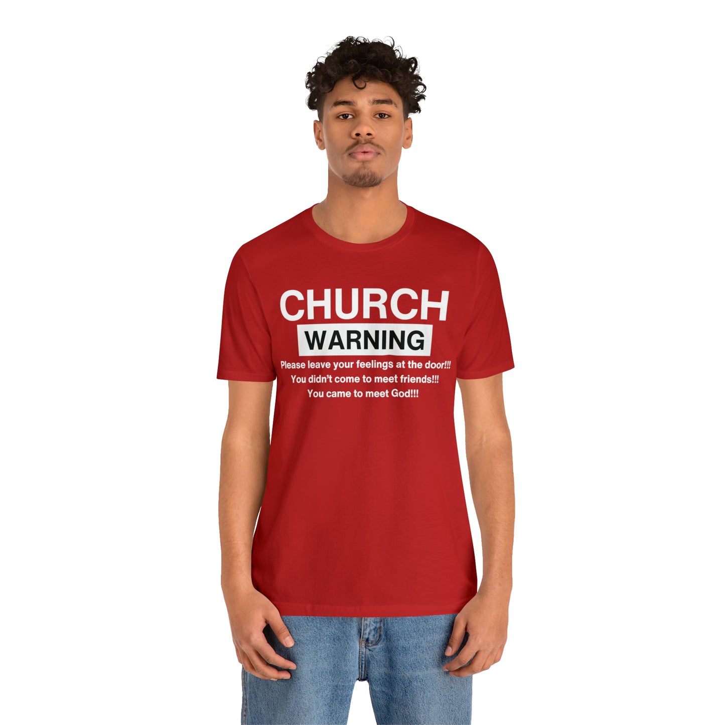 Church Warning One God The Brand T-Shirt