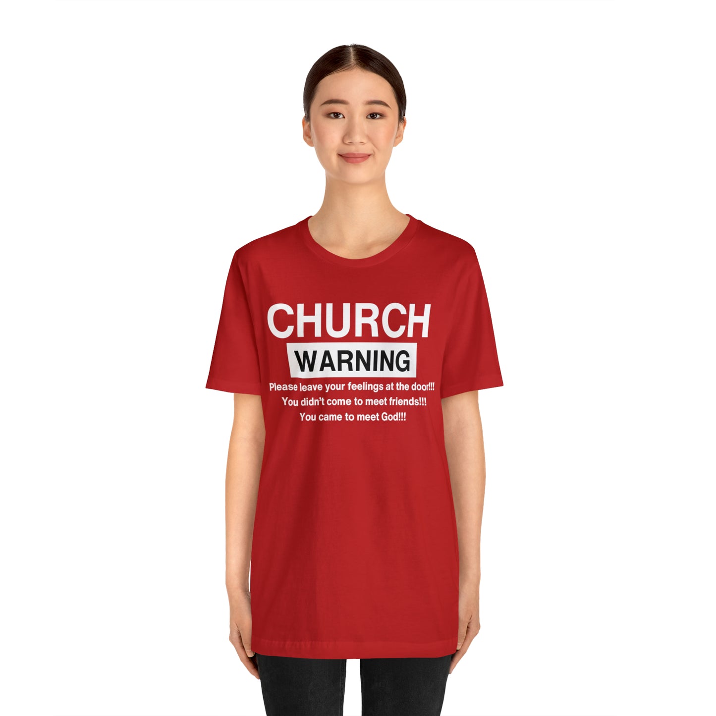 Church Warning One God The Brand T-Shirt