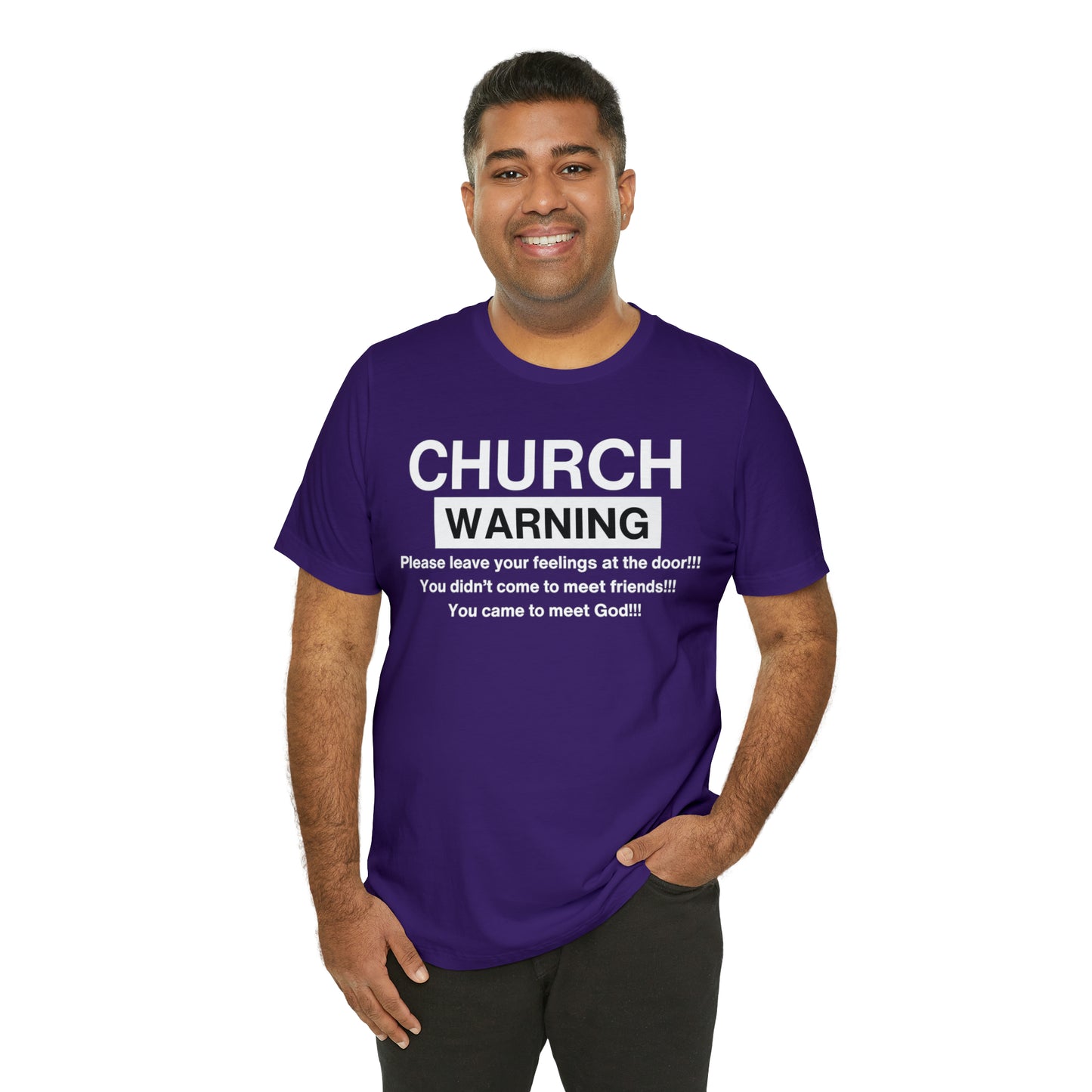 Church Warning One God The Brand T-Shirt