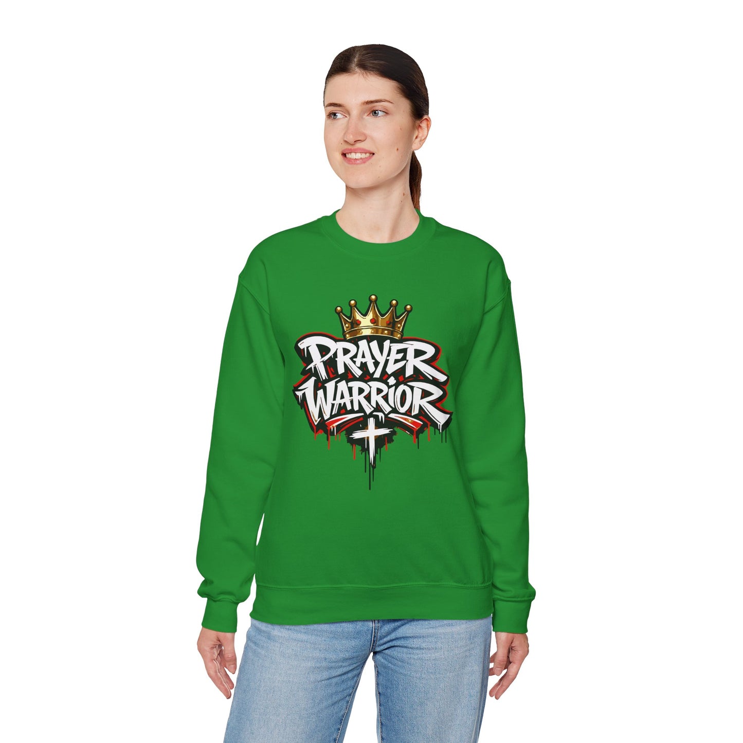 Prayer Warrior One God the Brand Sweatshirt