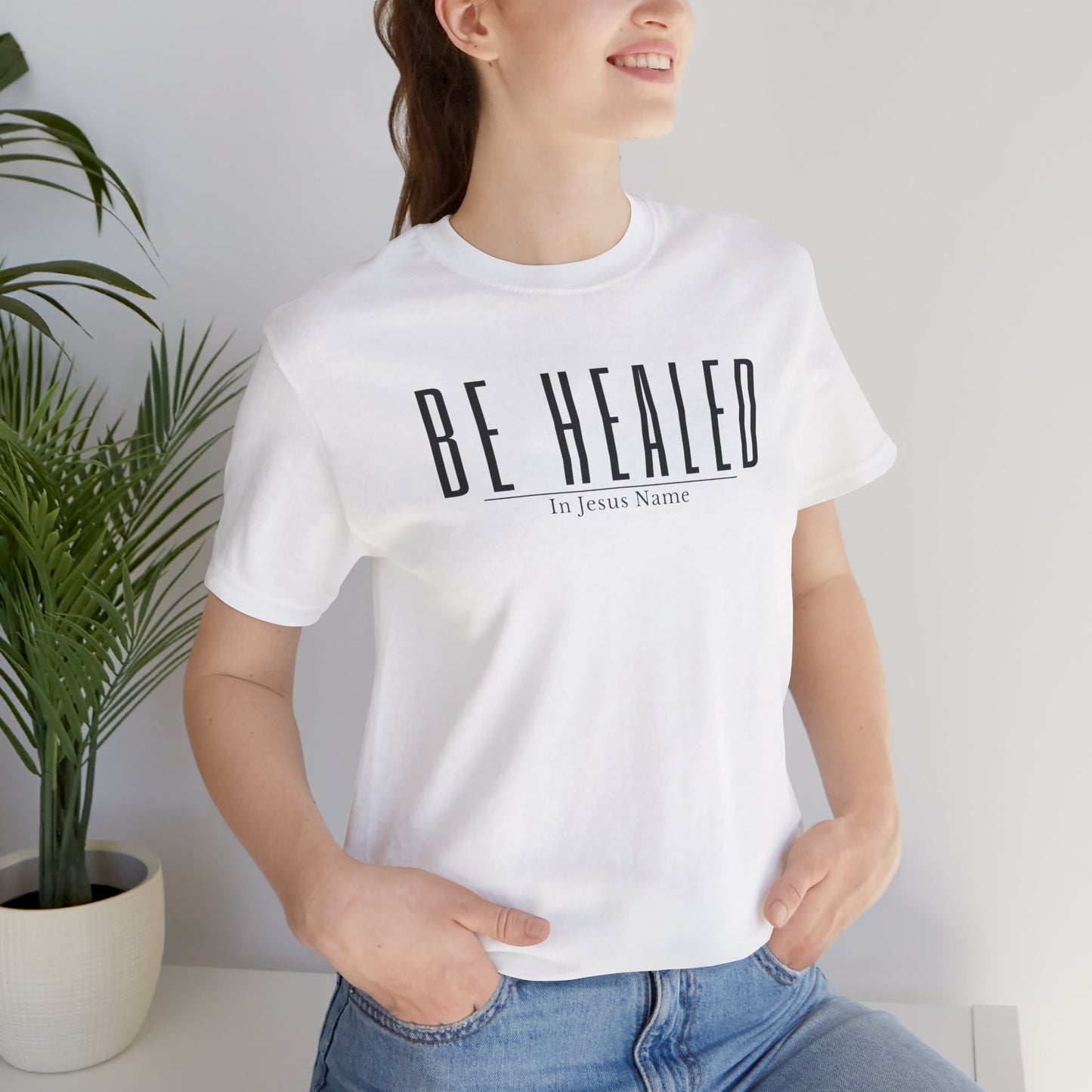 Be Healed (White) One God The Brand T-Shirt