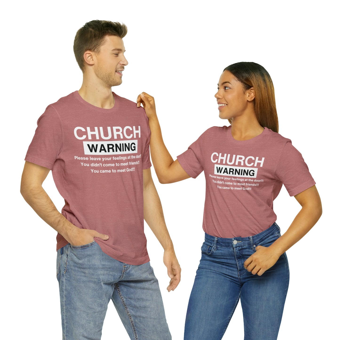 Church Warning One God The Brand T-Shirt