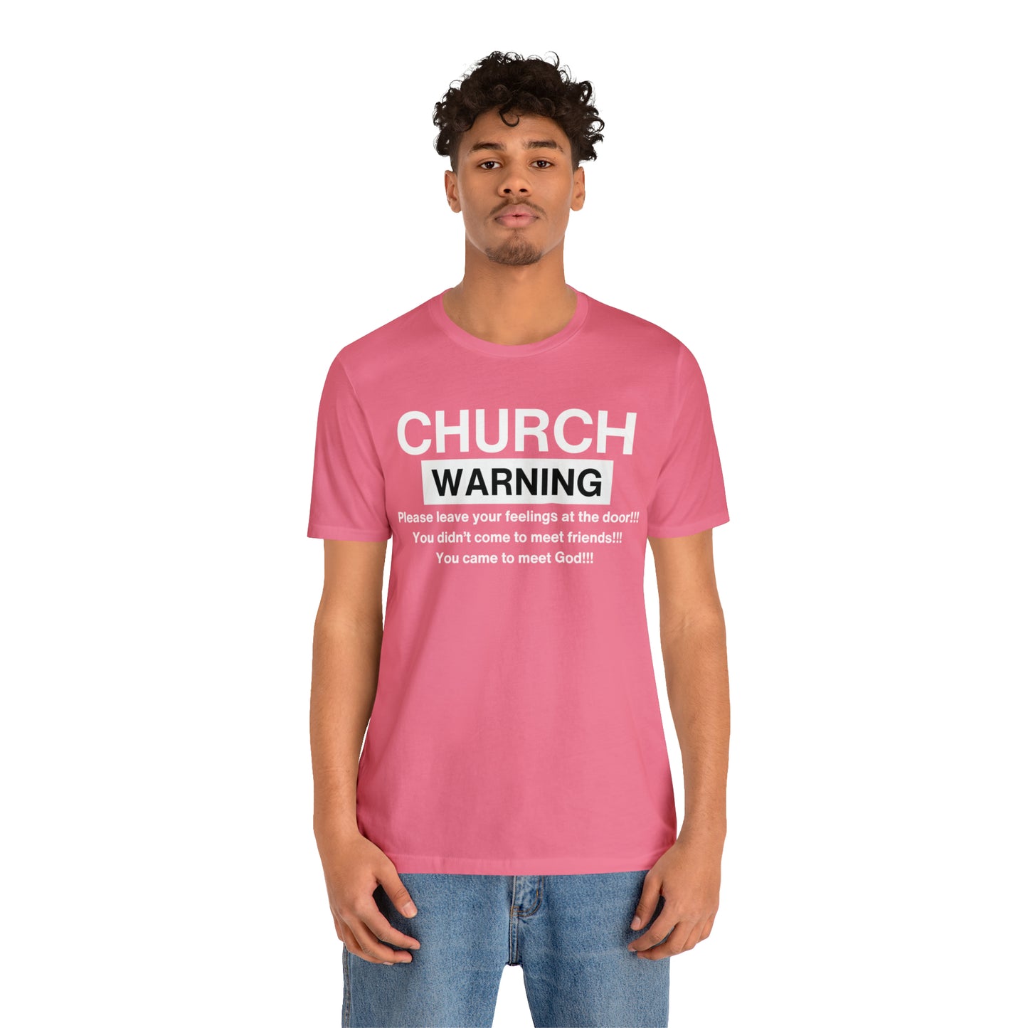 Church Warning One God The Brand T-Shirt