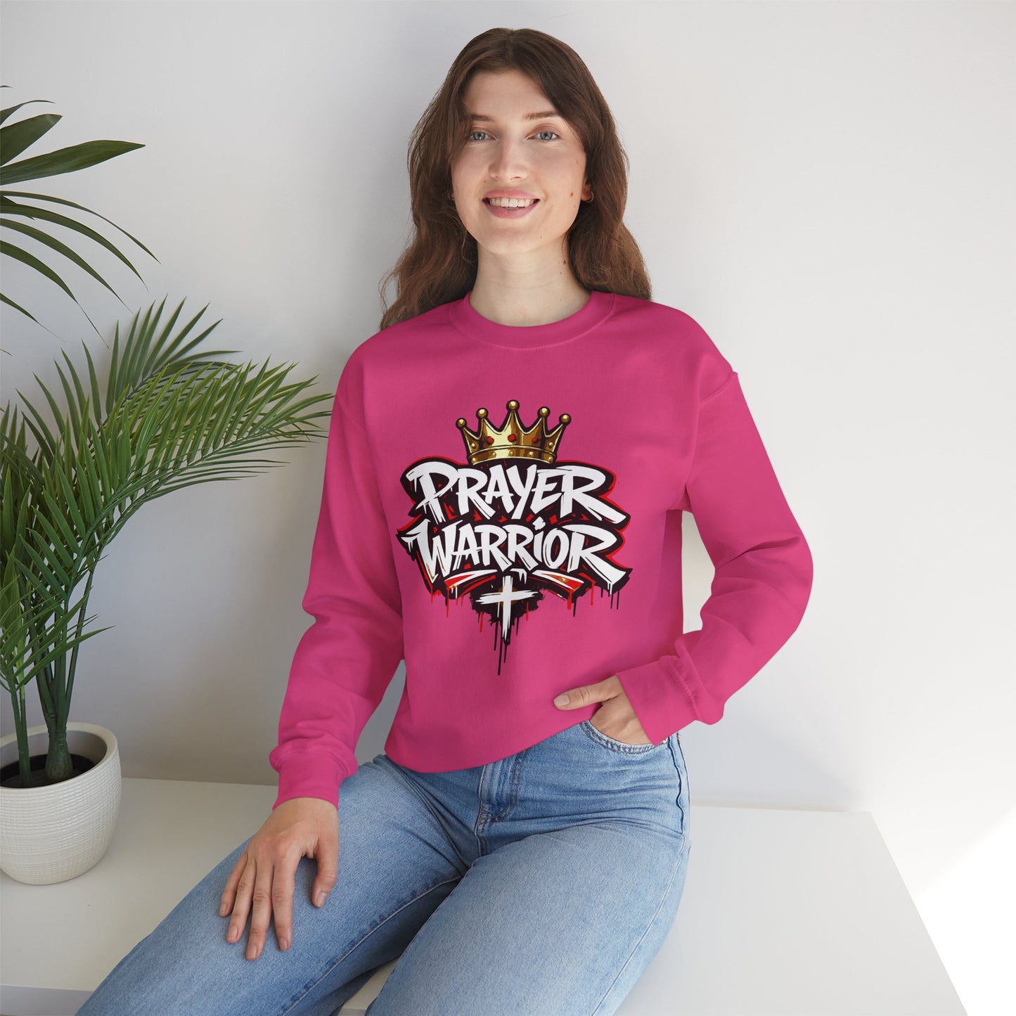 Prayer Warrior One God the Brand Sweatshirt