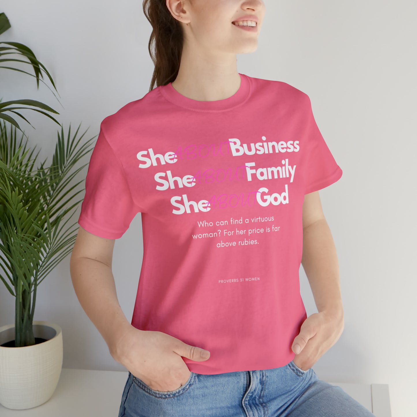 She about business One God The Brand T-Shirt