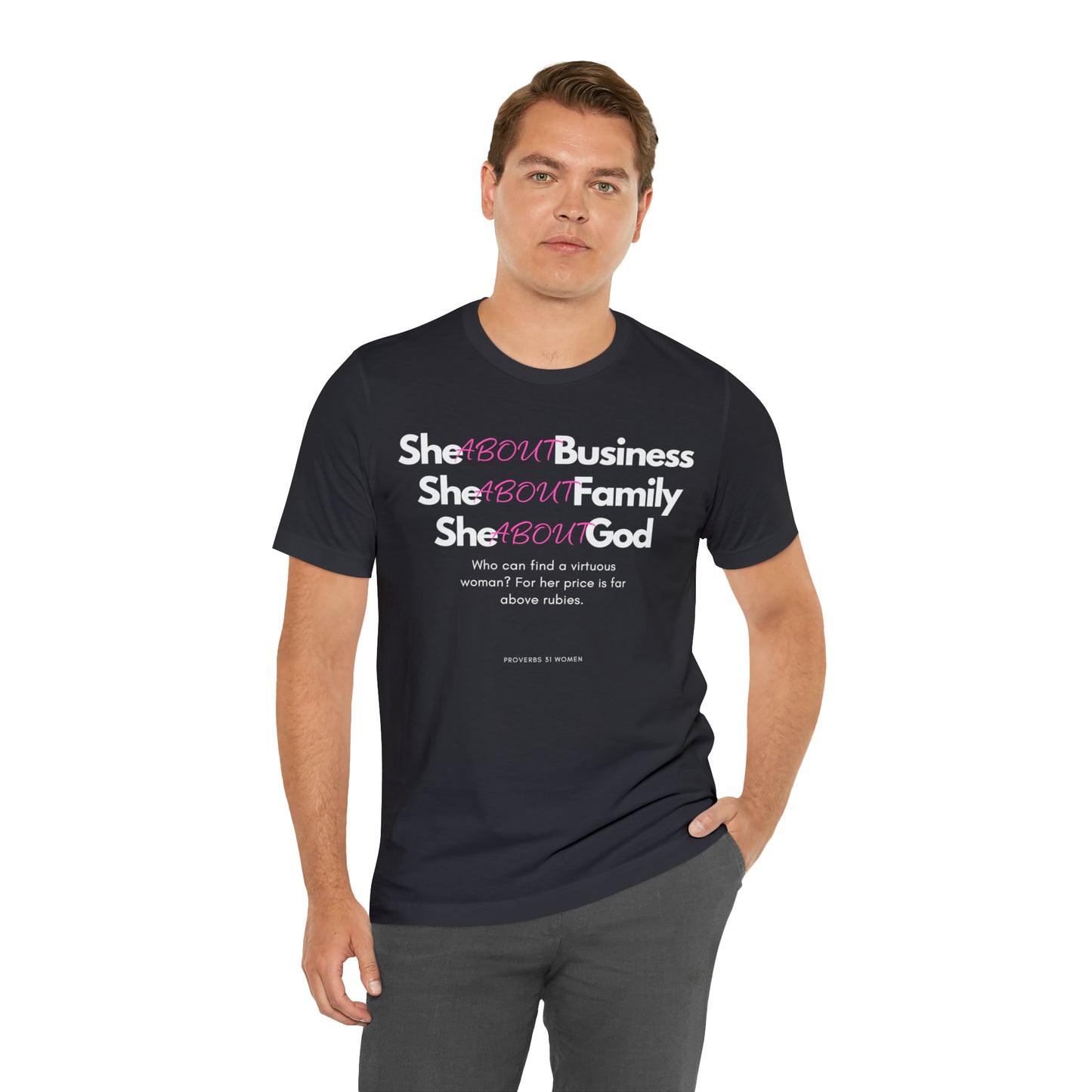 She about business One God The Brand T-Shirt