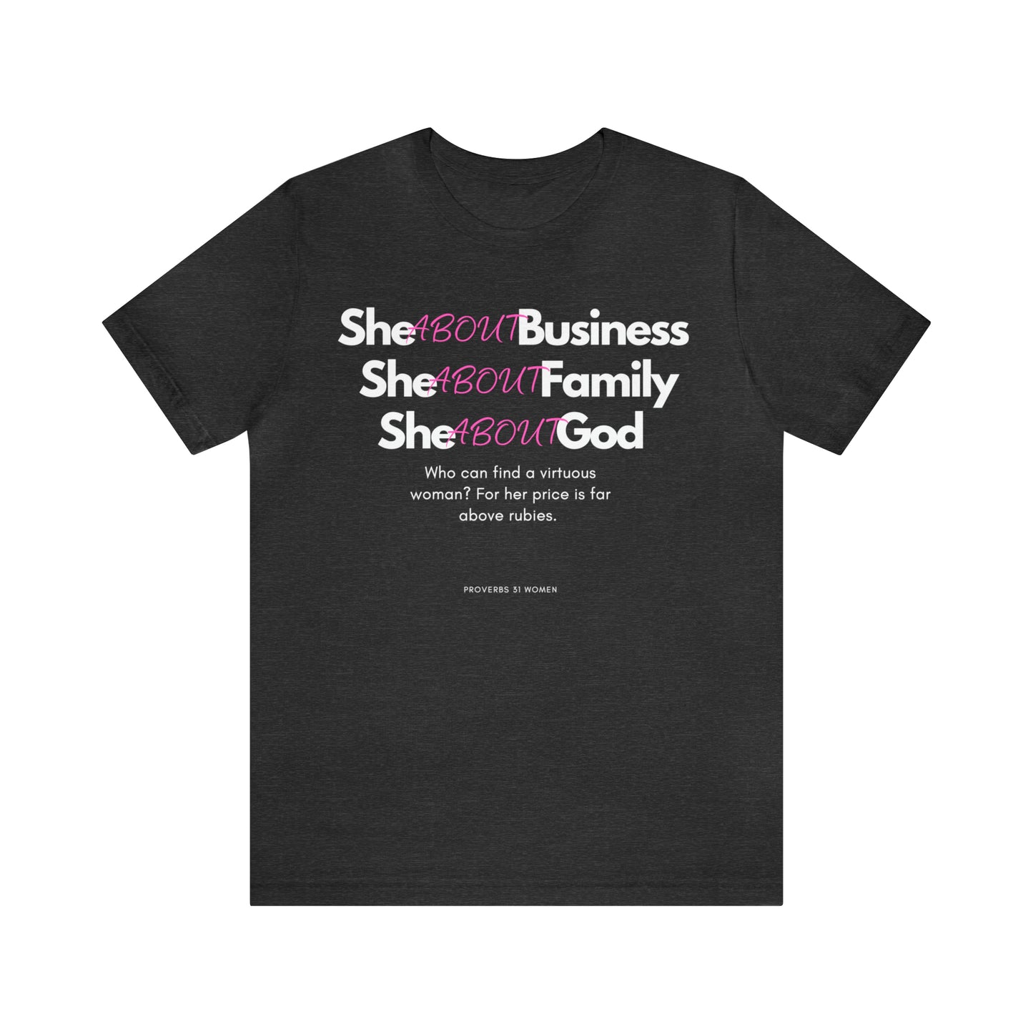 She about business One God The Brand T-Shirt