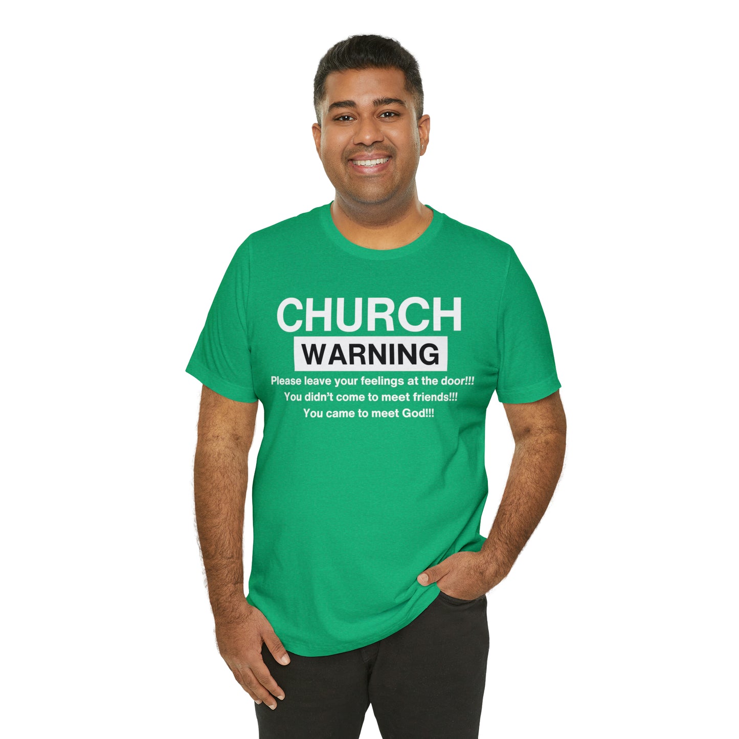 Church Warning One God The Brand T-Shirt