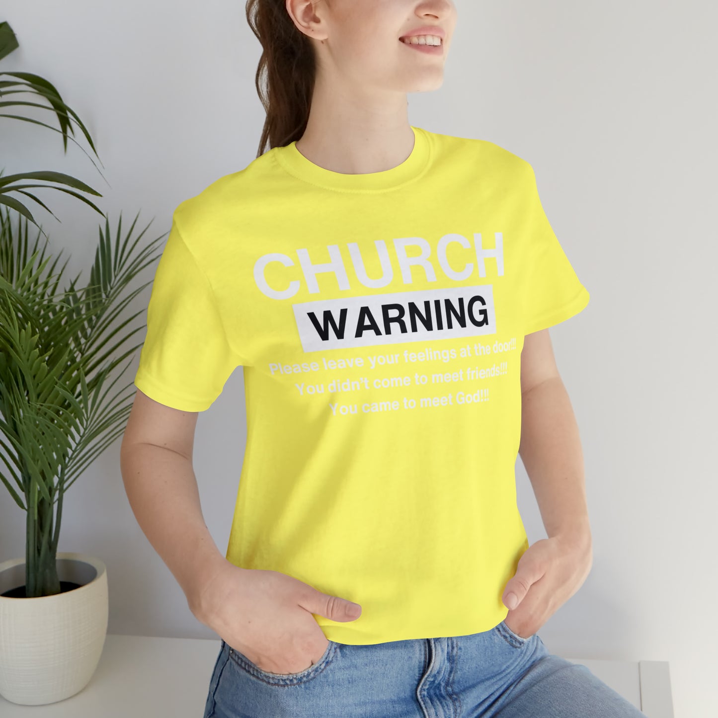 Church Warning One God The Brand T-Shirt