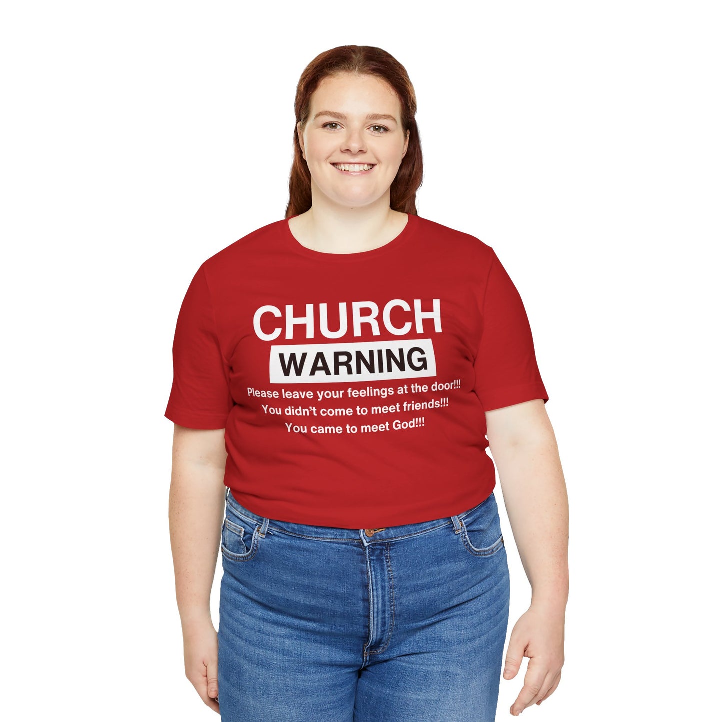 Church Warning One God The Brand T-Shirt