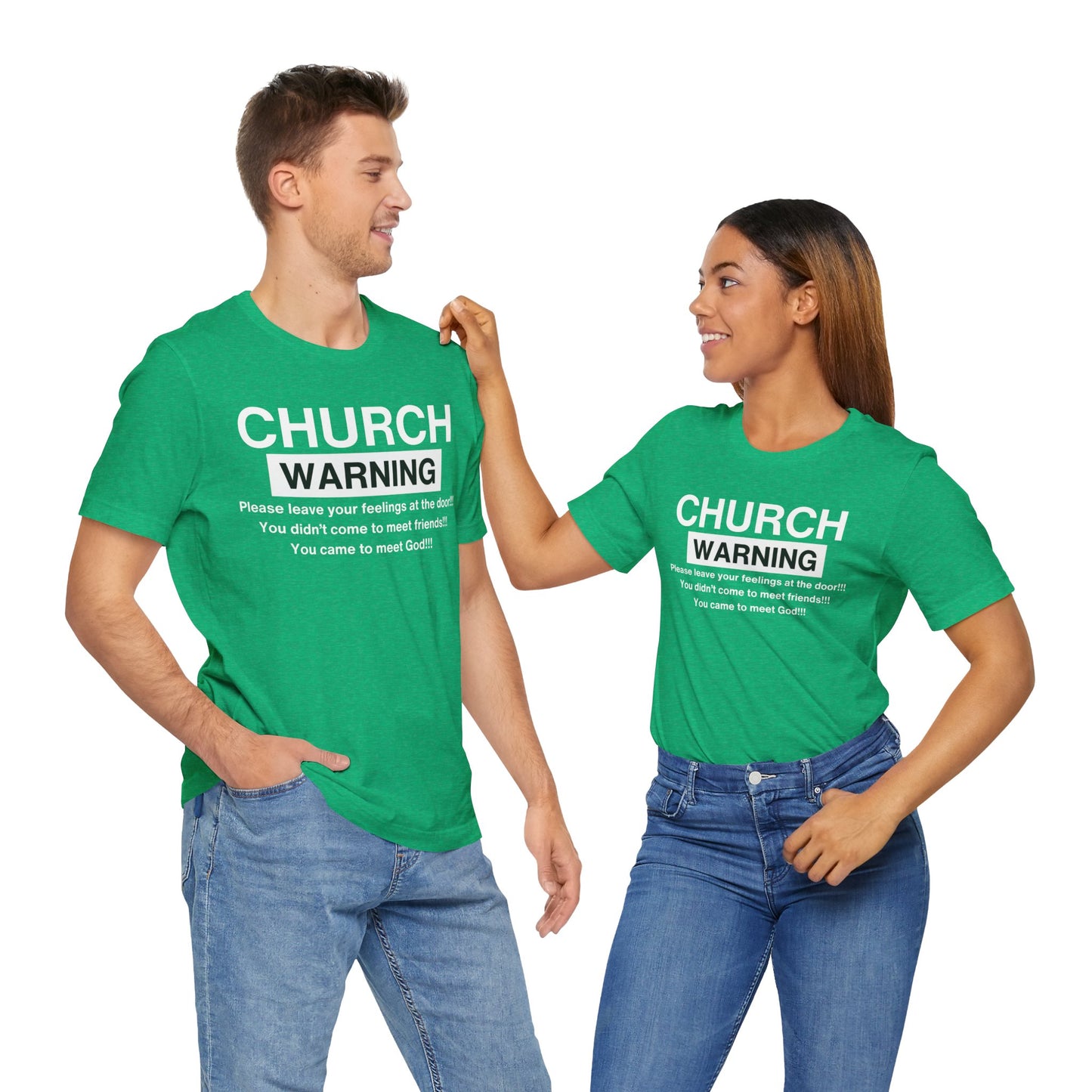 Church Warning One God The Brand T-Shirt