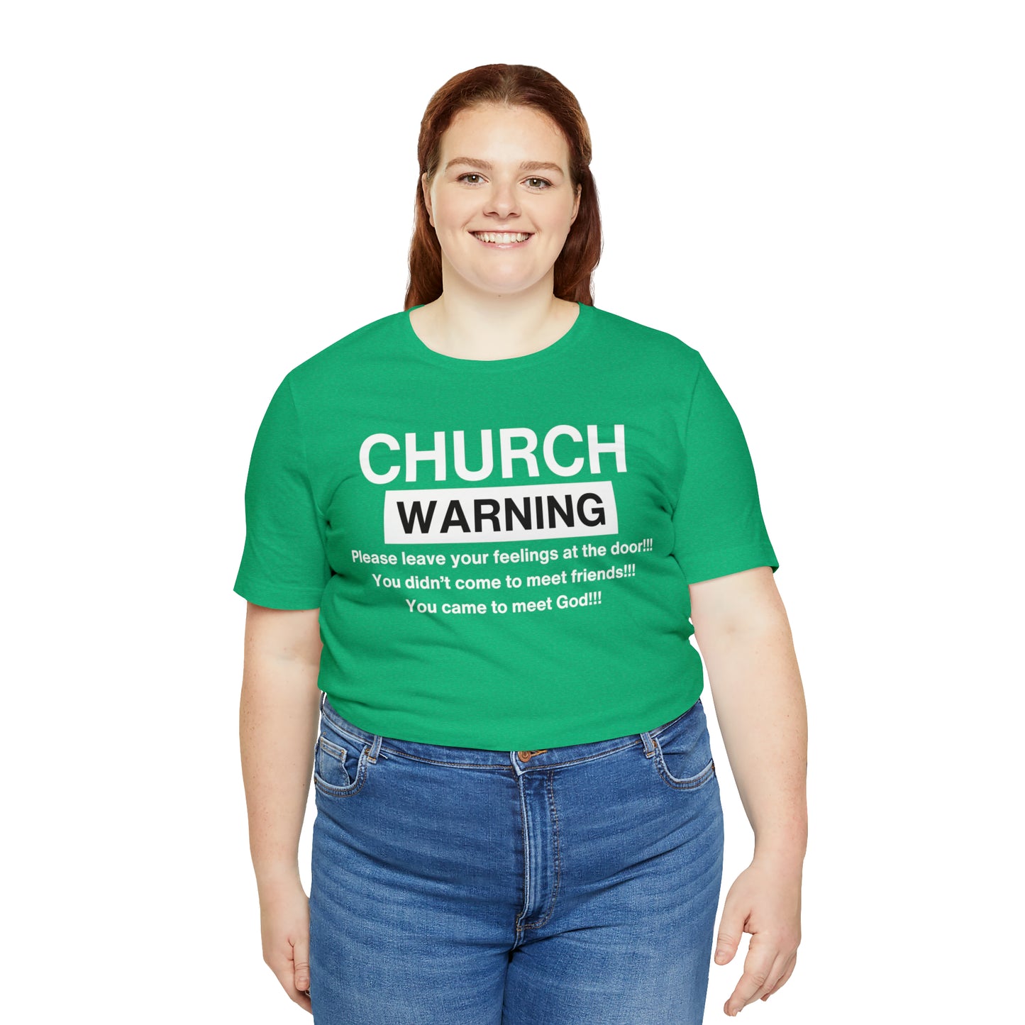 Church Warning One God The Brand T-Shirt