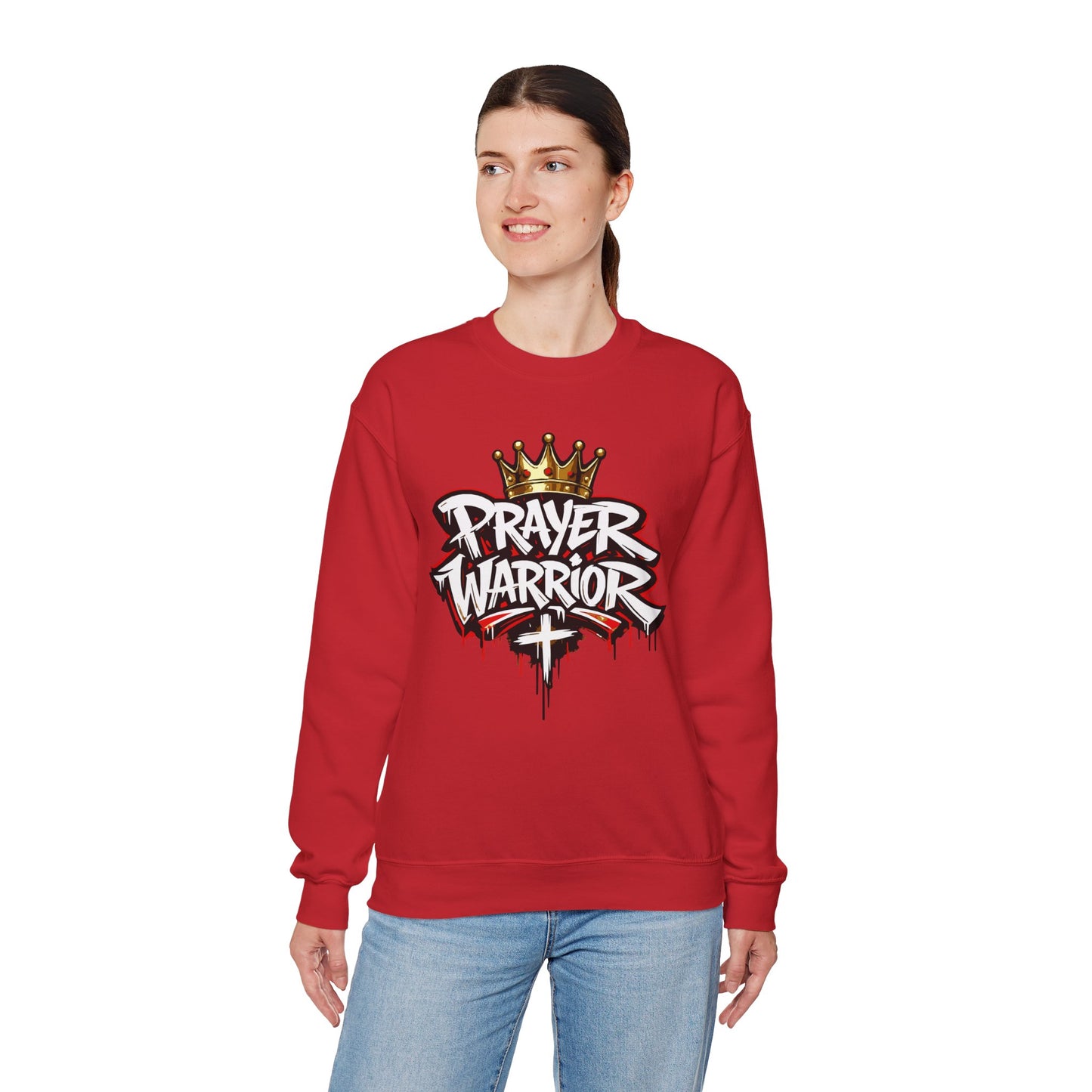 Prayer Warrior One God the Brand Sweatshirt