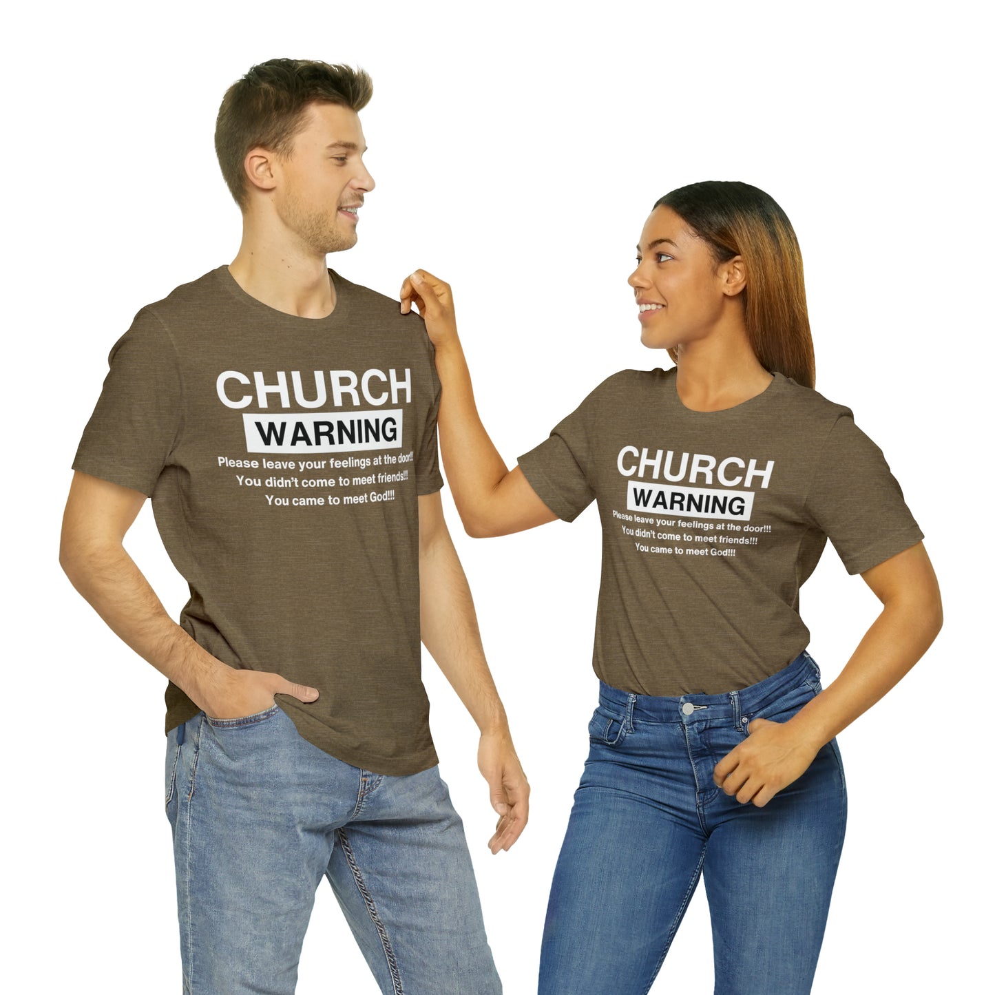 Church Warning One God The Brand T-Shirt