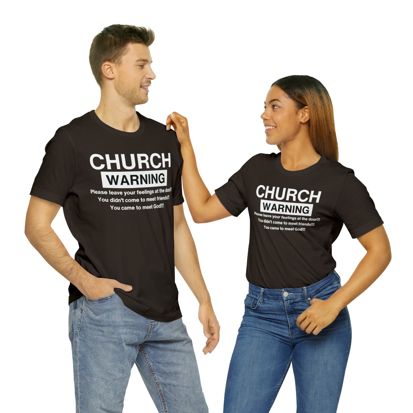 Church Warning One God The Brand T-Shirt