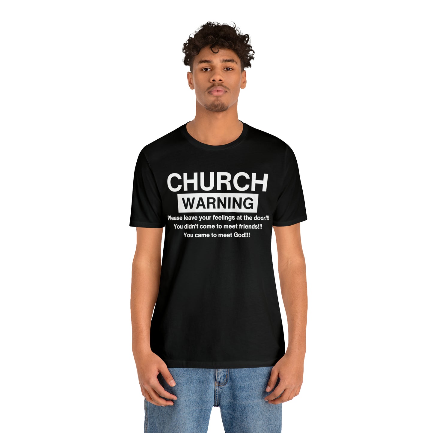 Church Warning One God The Brand T-Shirt