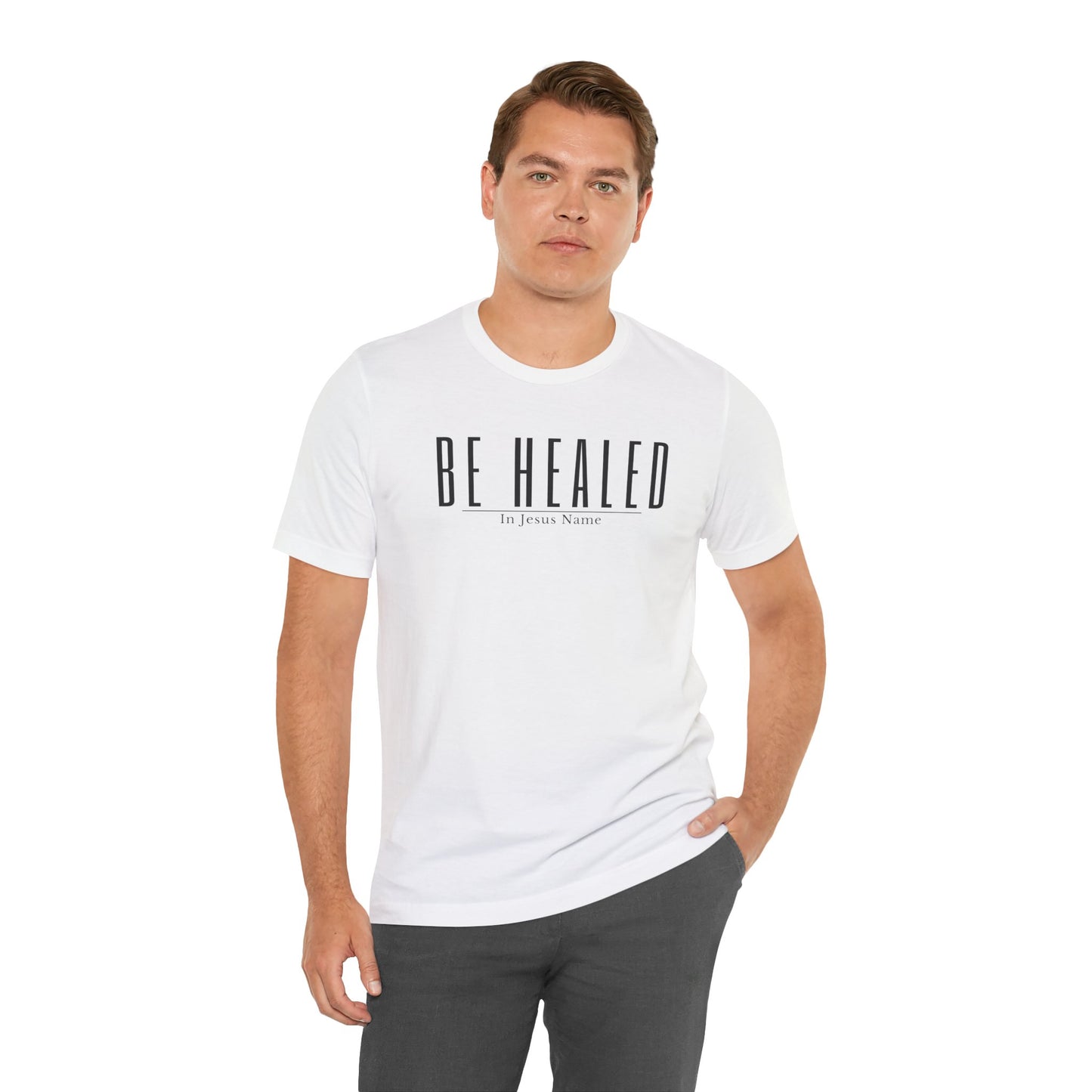 Be Healed (White) One God The Brand T-Shirt