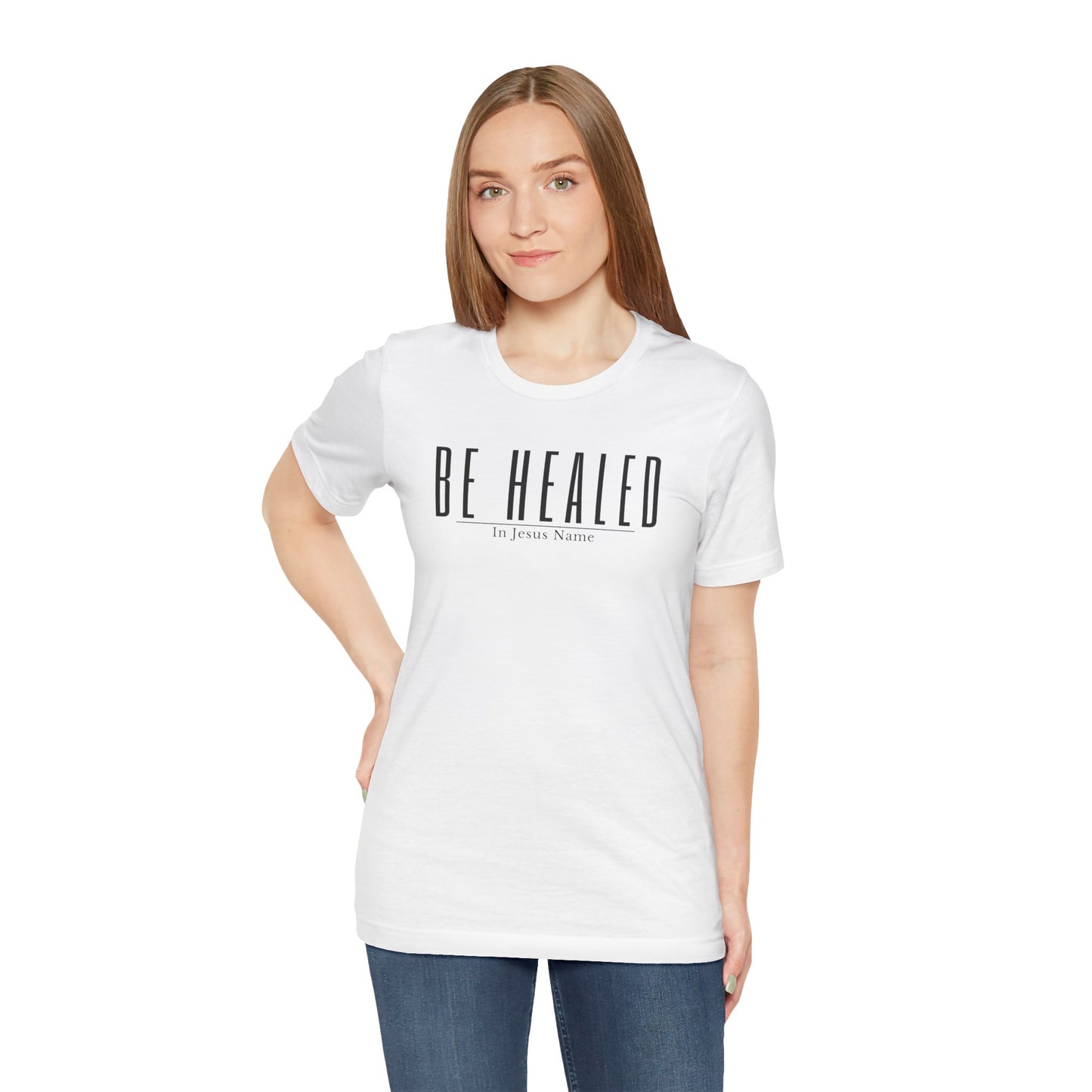 Be Healed (White) One God The Brand T-Shirt
