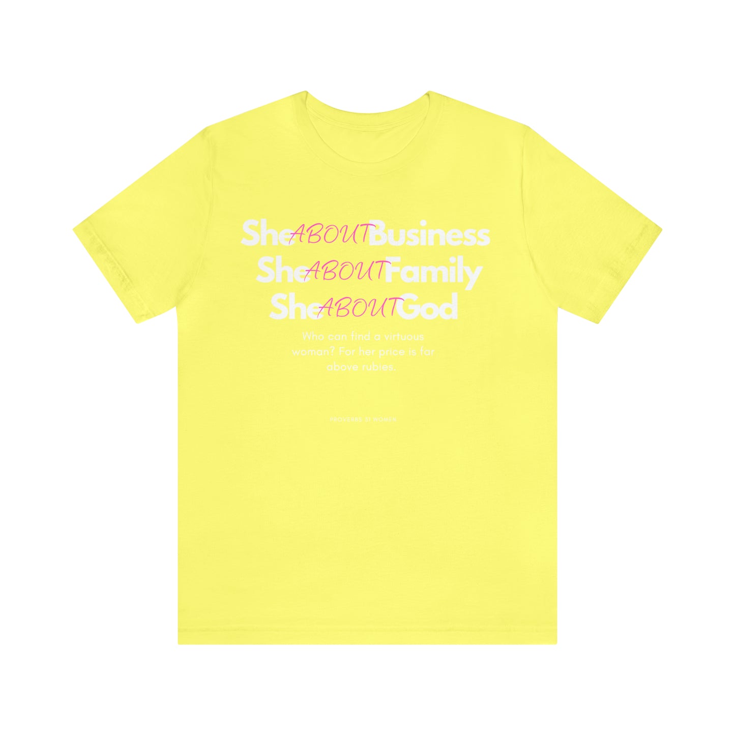 She about business One God The Brand T-Shirt