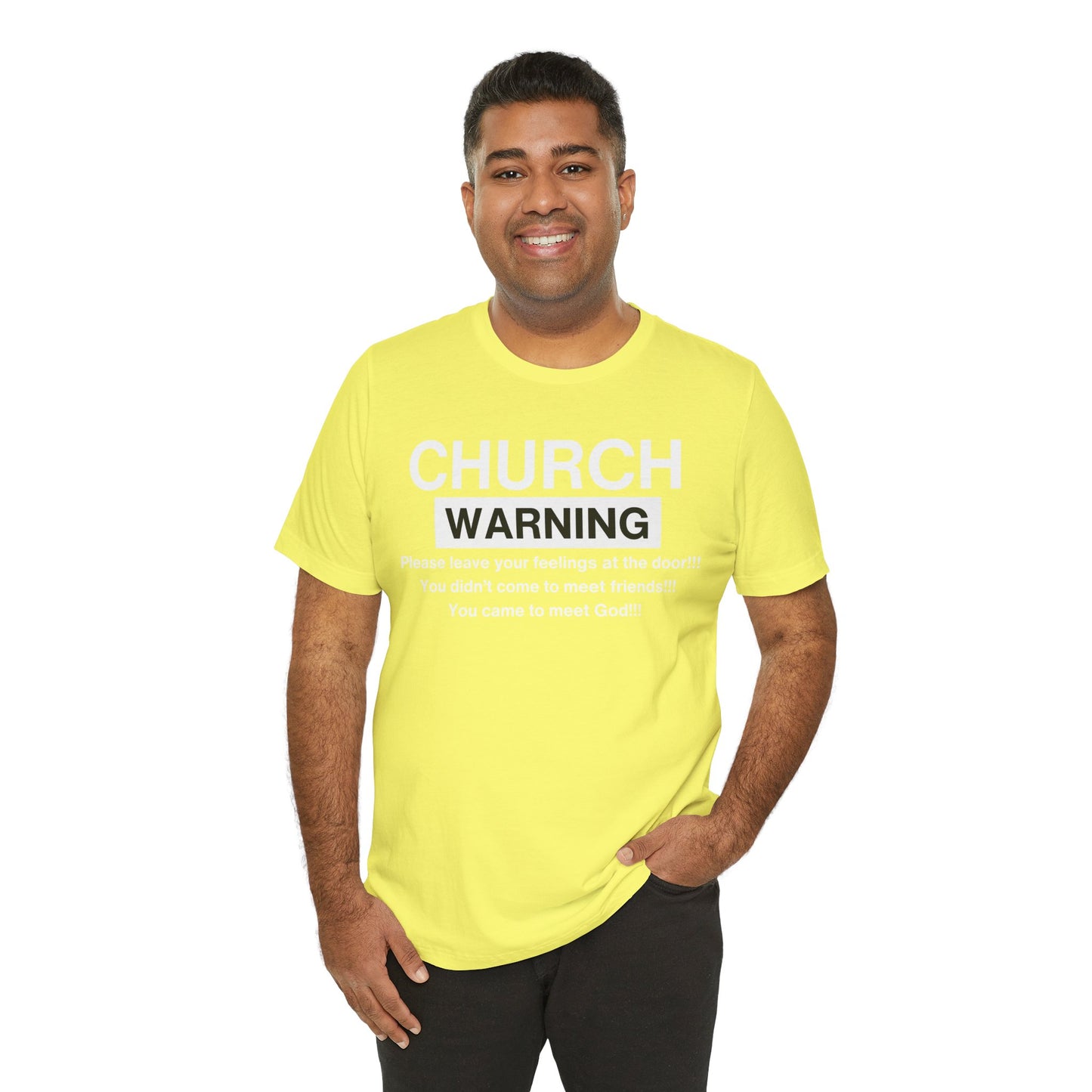 Church Warning One God The Brand T-Shirt