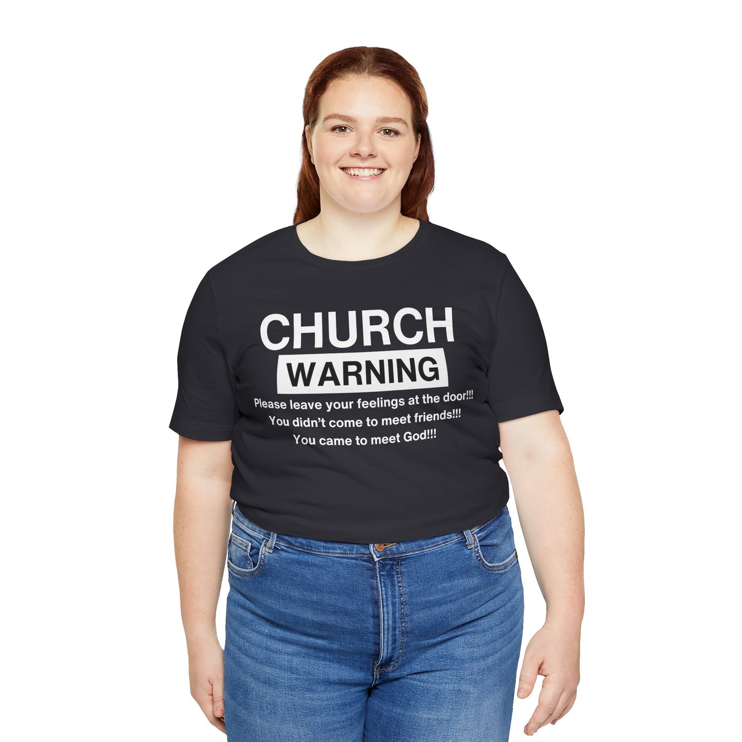 Church Warning One God The Brand T-Shirt
