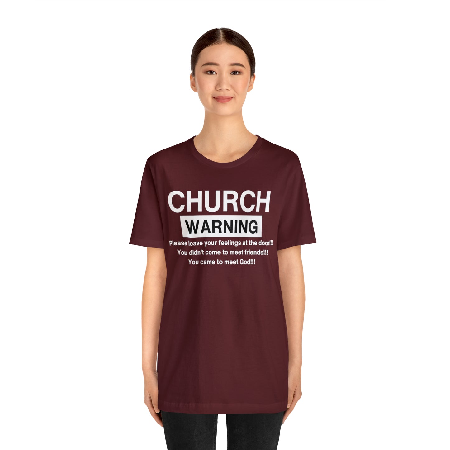 Church Warning One God The Brand T-Shirt