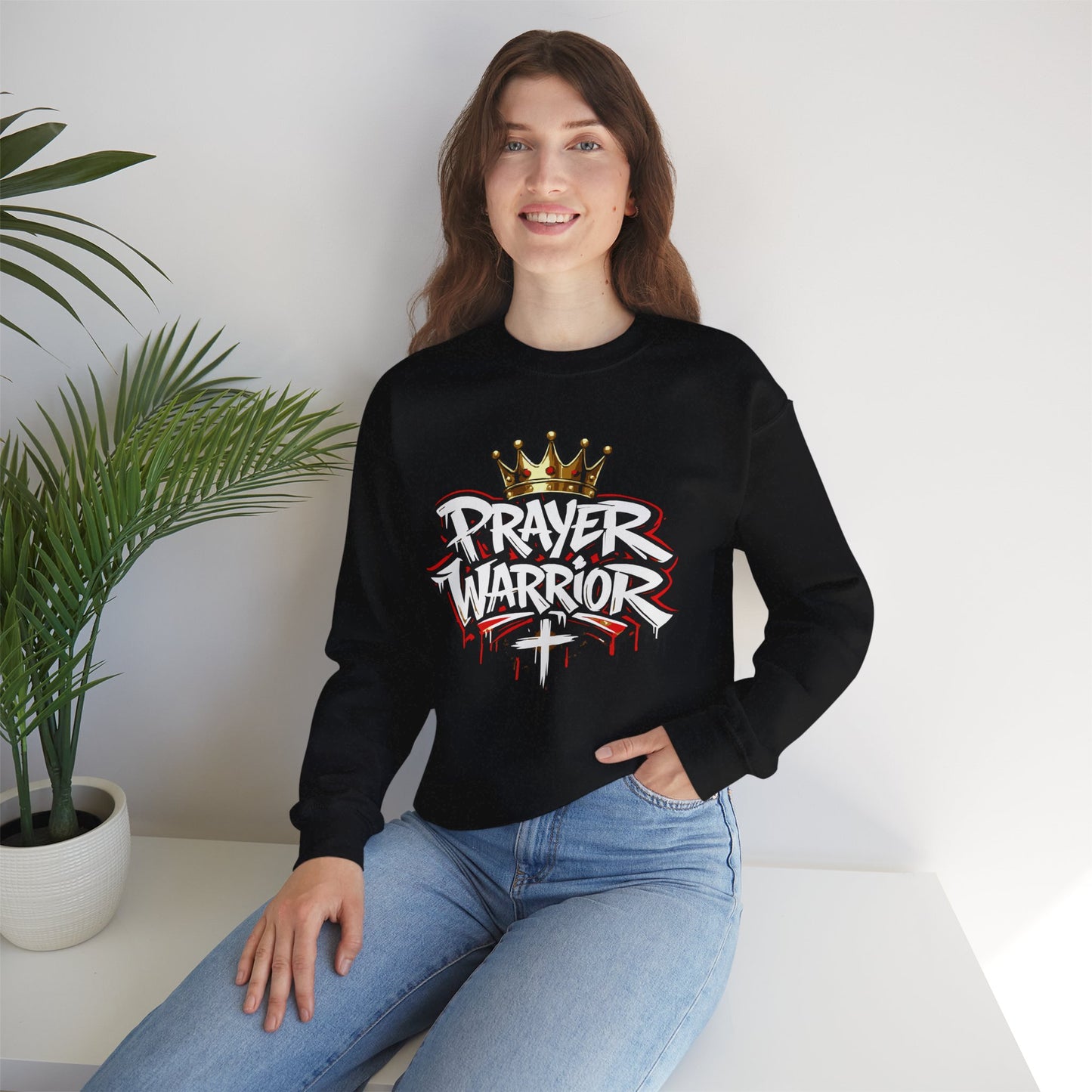 Prayer Warrior One God the Brand Sweatshirt