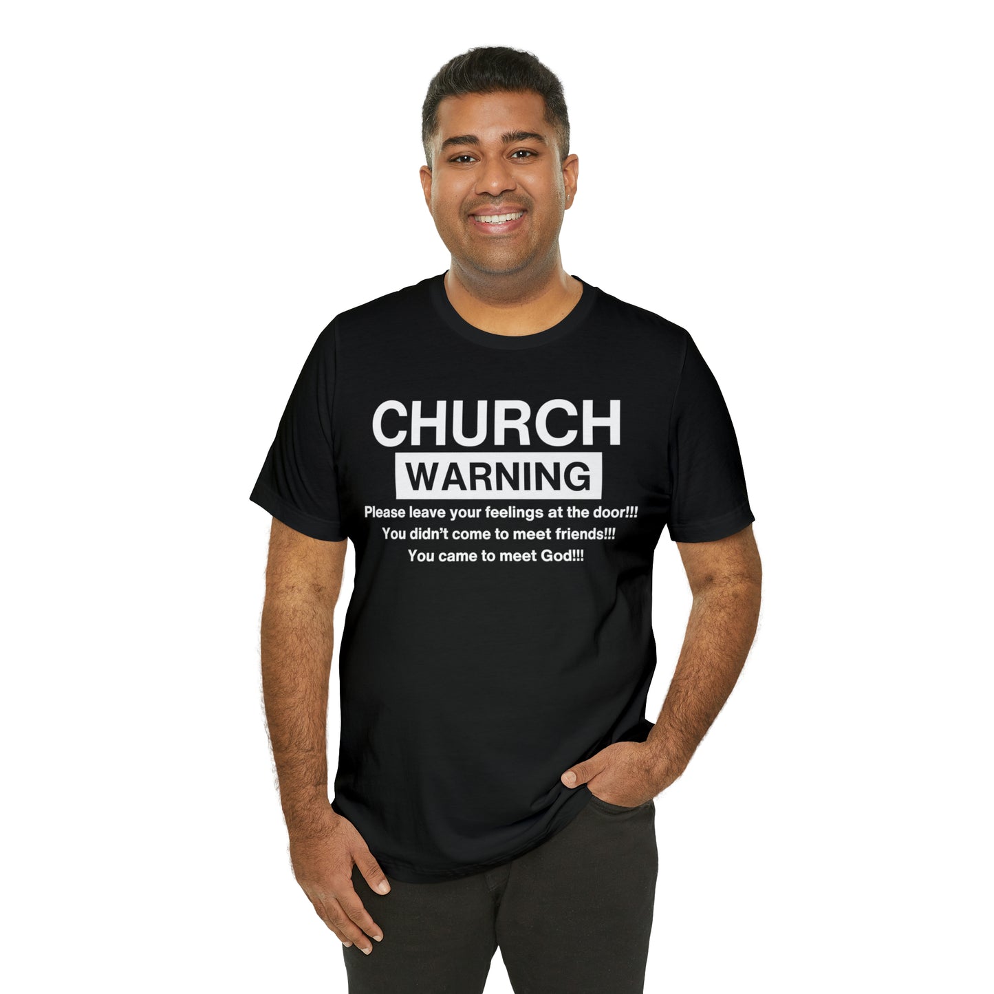 Church Warning One God The Brand T-Shirt