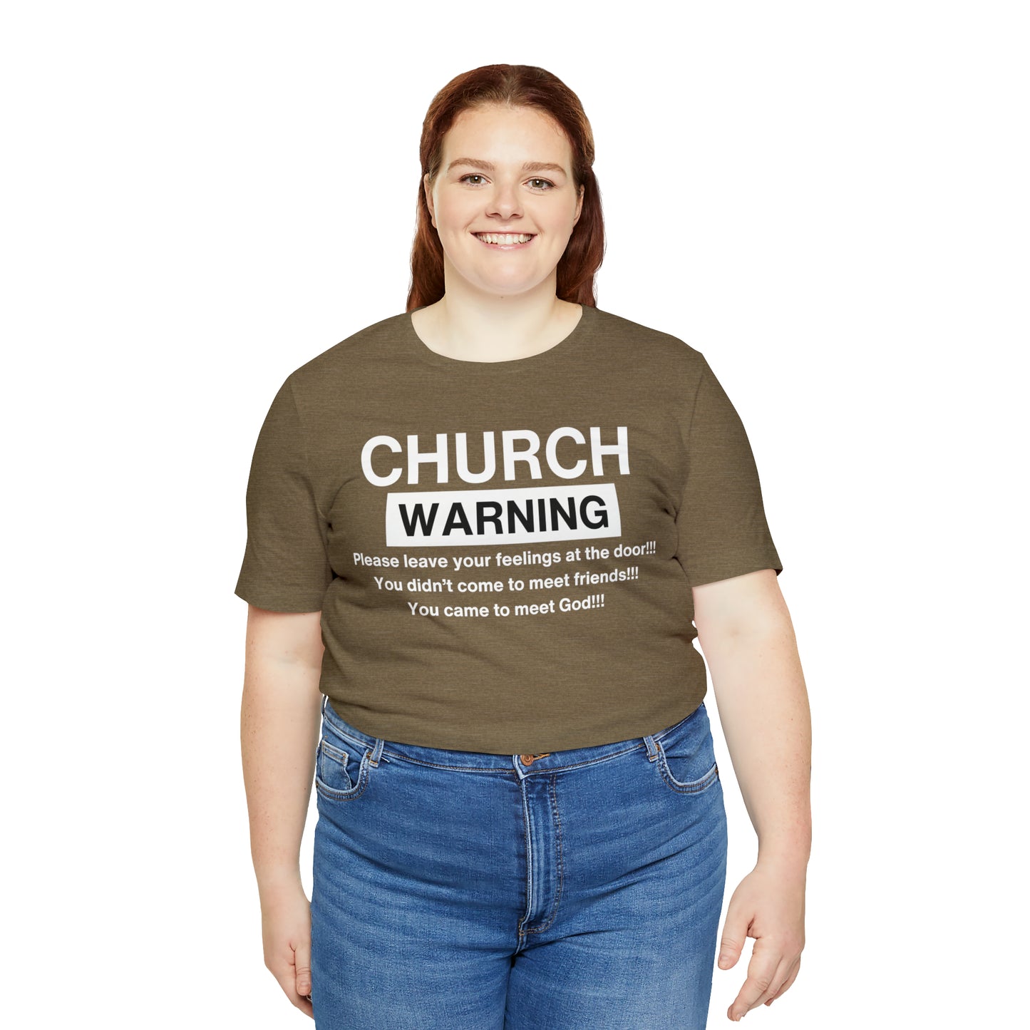 Church Warning One God The Brand T-Shirt