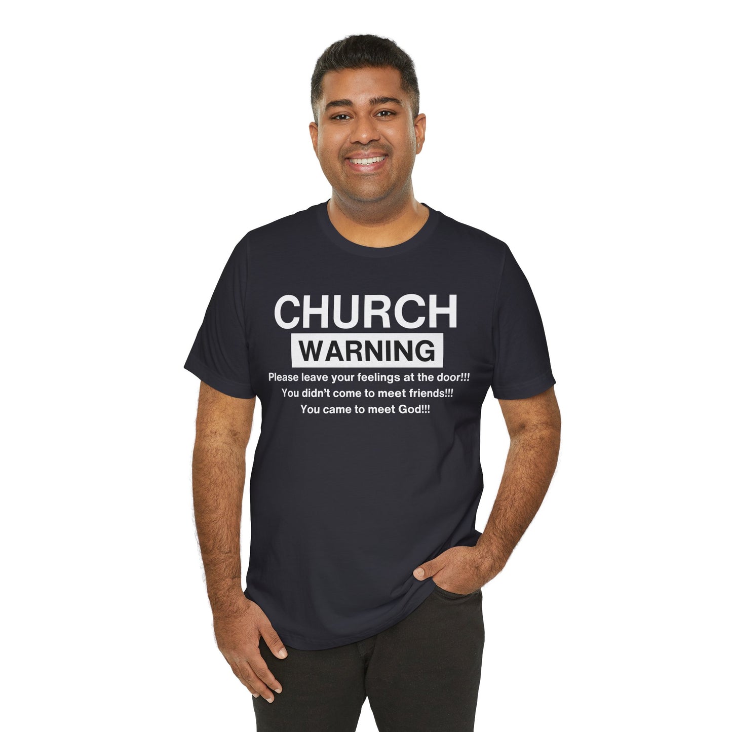 Church Warning One God The Brand T-Shirt